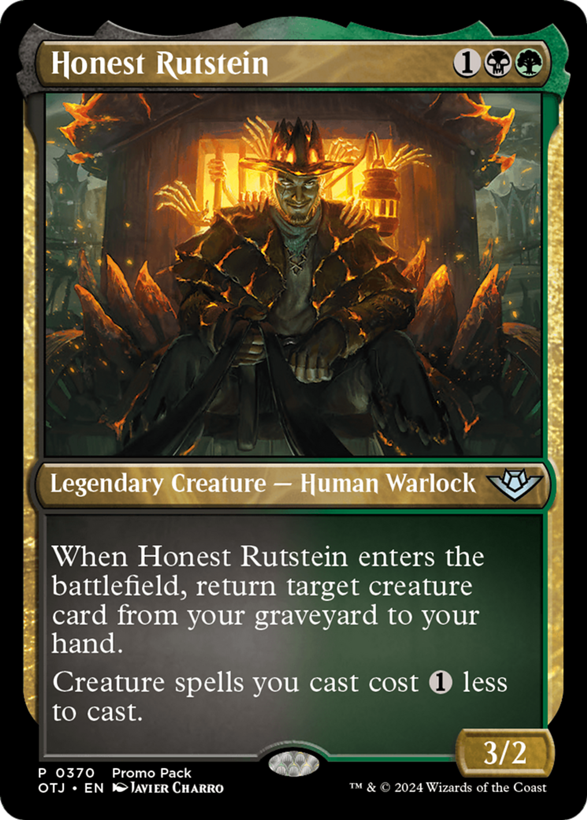 Rutstein l'honnête — Outlaws of Thunder Junction — Magic: The Gathering