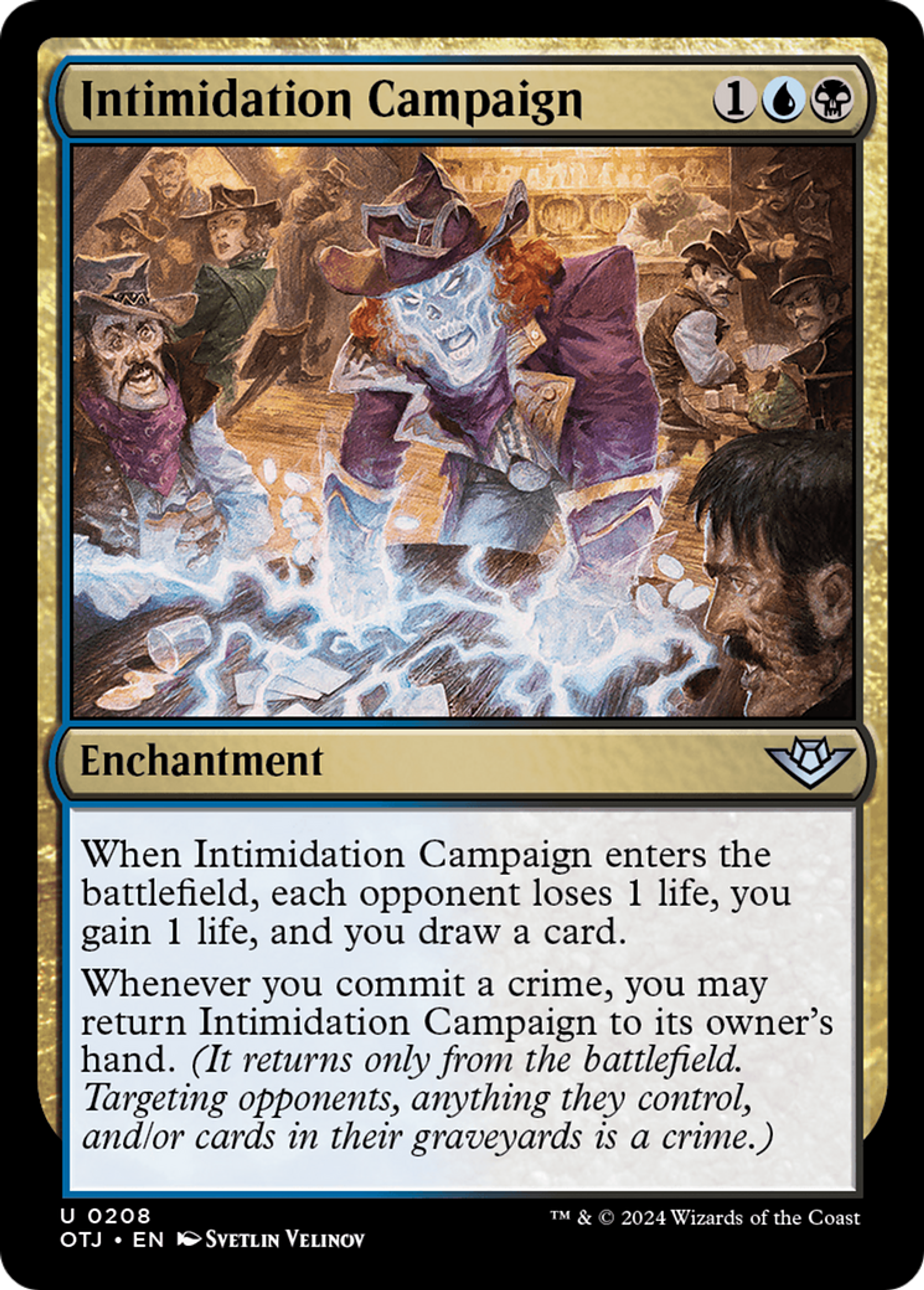 Intimidation Campaign — Outlaws of Thunder Junction — Magic: The Gathering