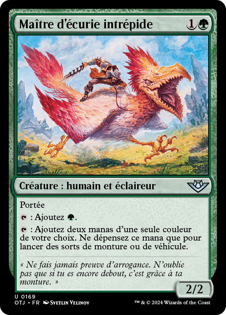 Maître d'écurie intrépide — Outlaws of Thunder Junction — Magic: The Gathering