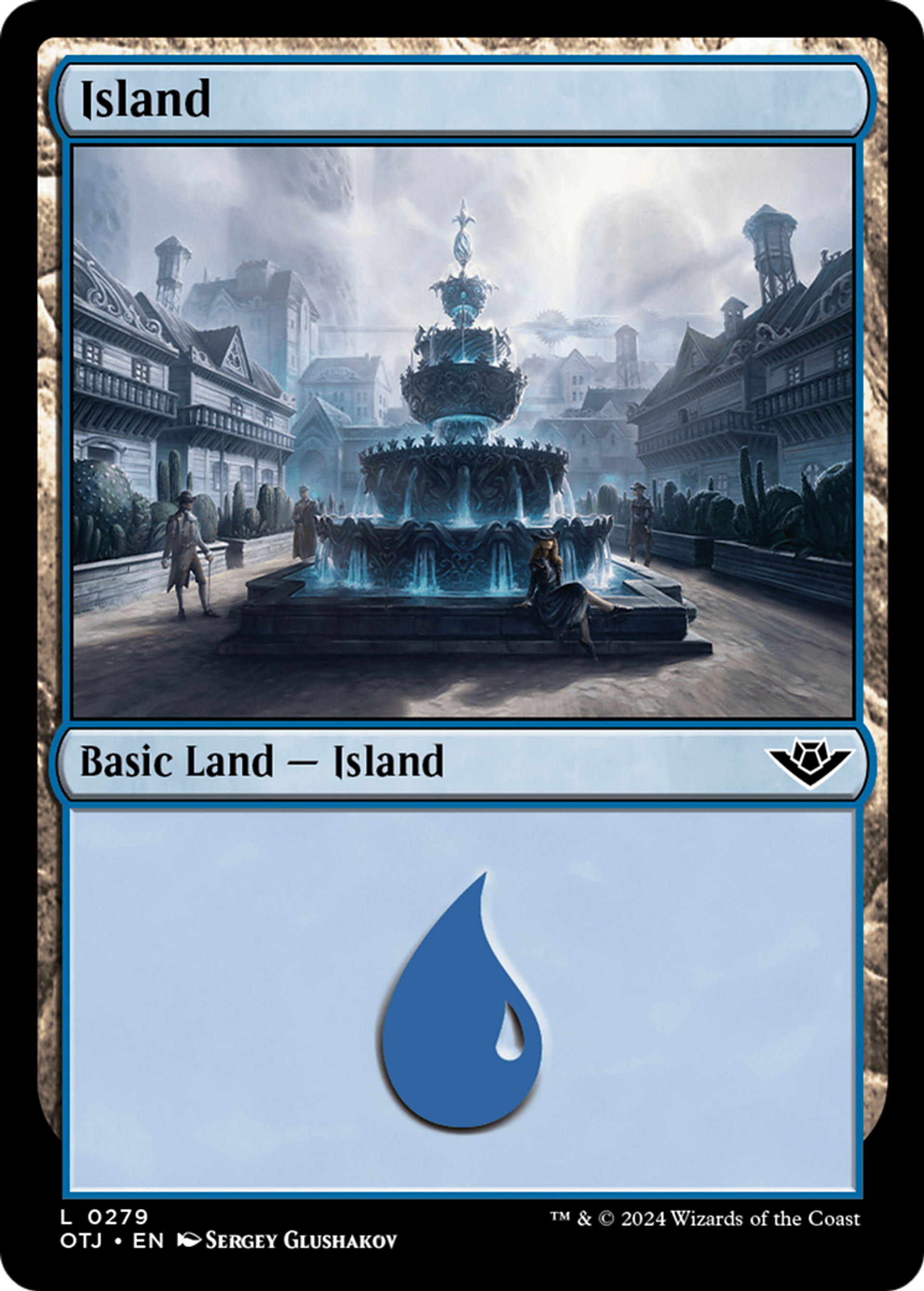 Island — Outlaws of Thunder Junction — Magic: The Gathering