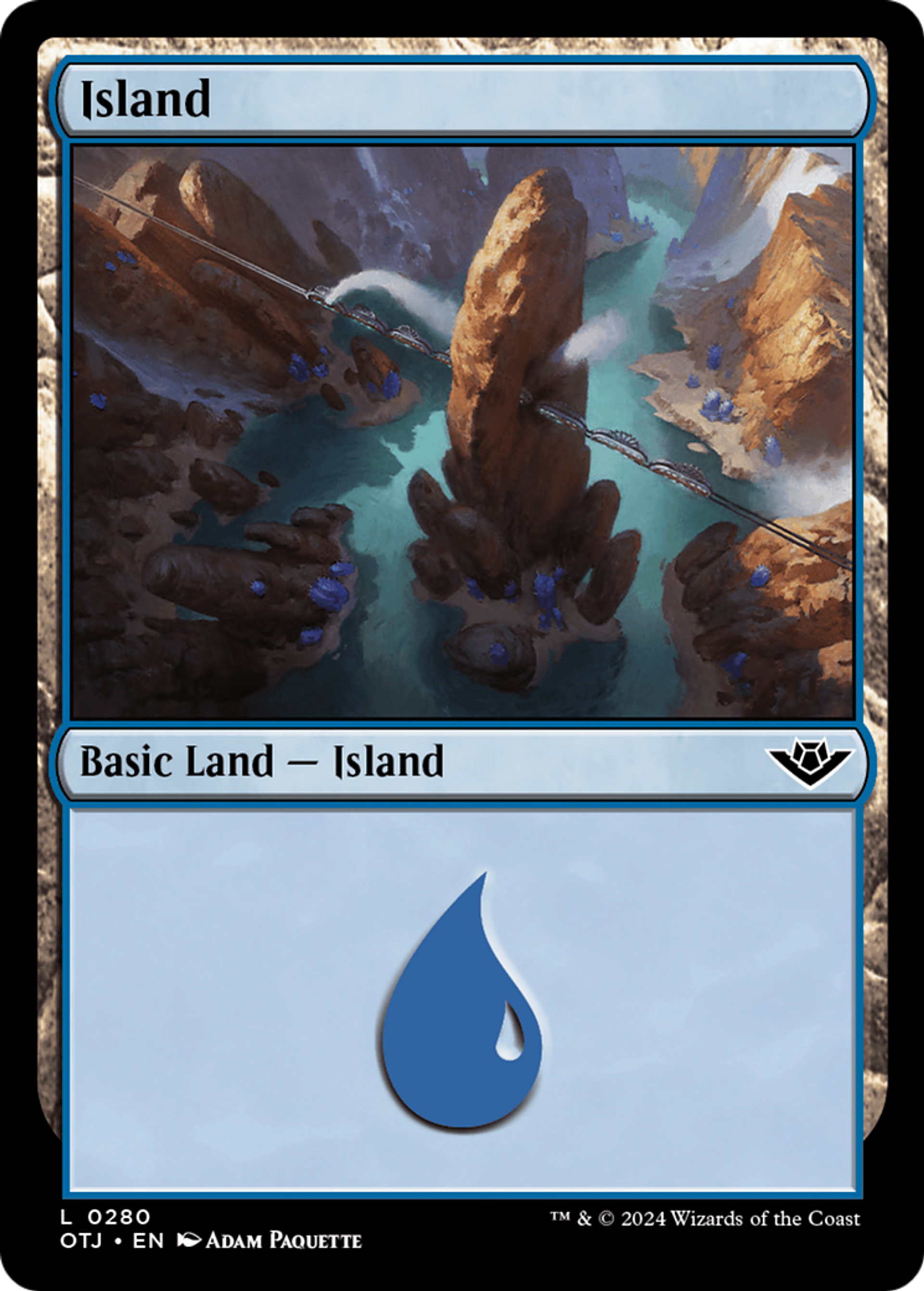 Island — Outlaws of Thunder Junction — Magic: The Gathering