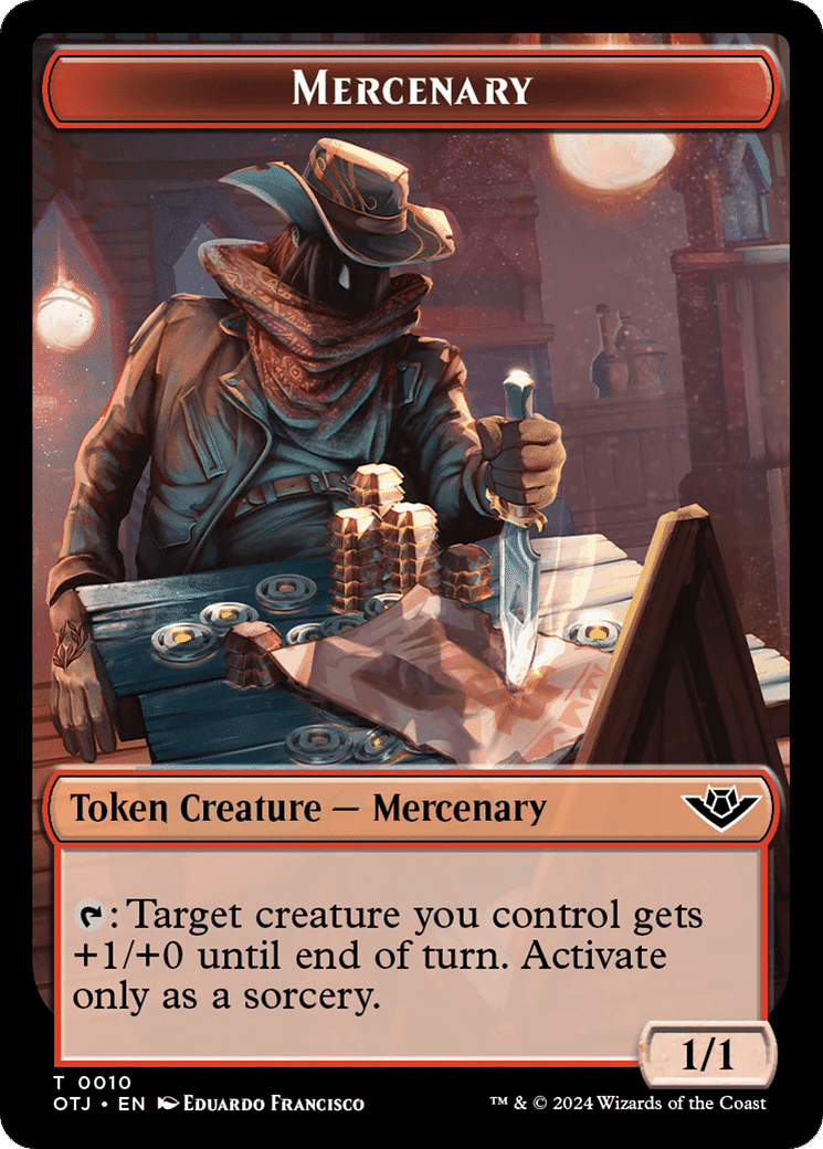 Mercenary — Outlaws of Thunder Junction — Magic: The Gathering