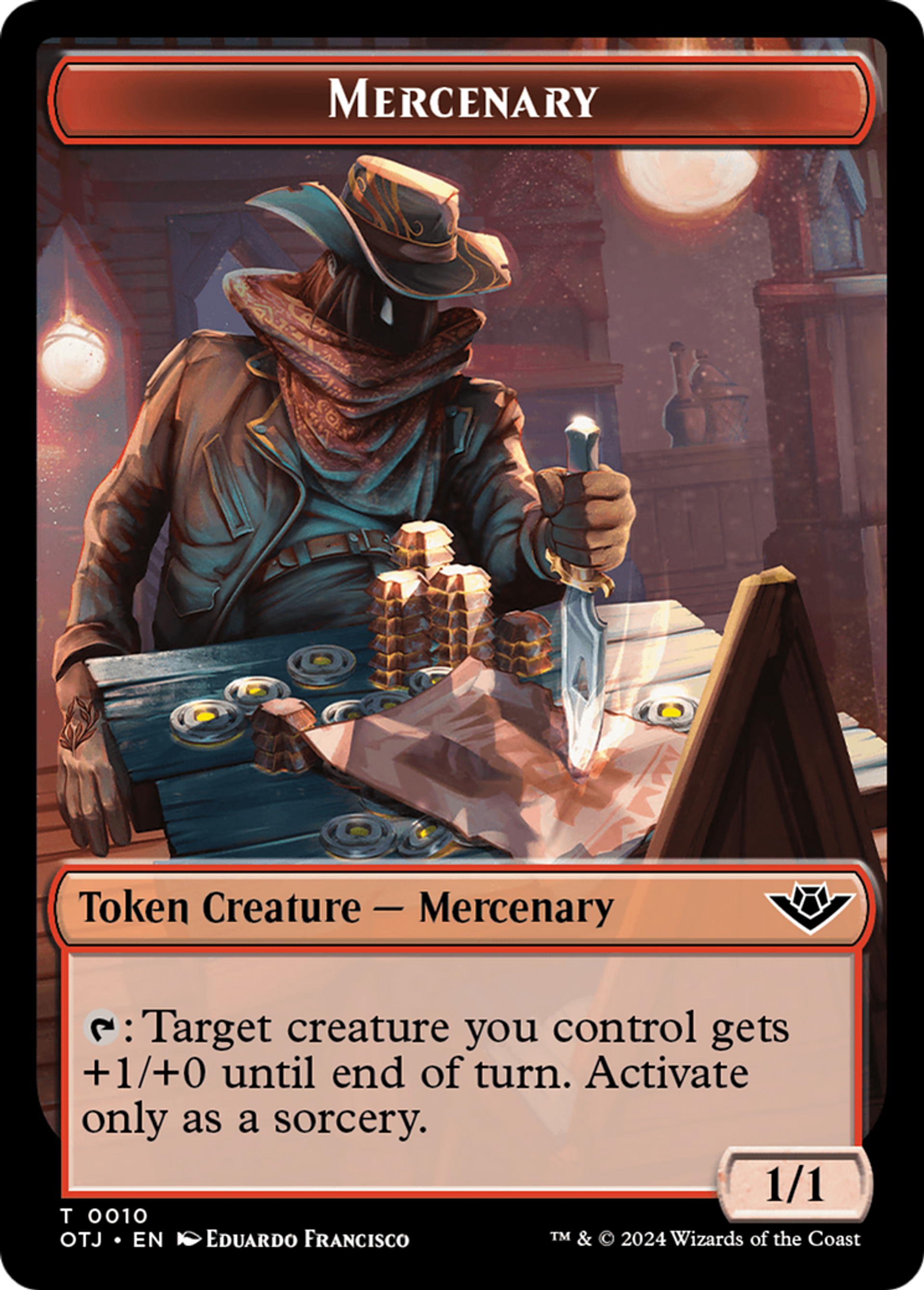 Mercenary — Outlaws of Thunder Junction — Magic: The Gathering