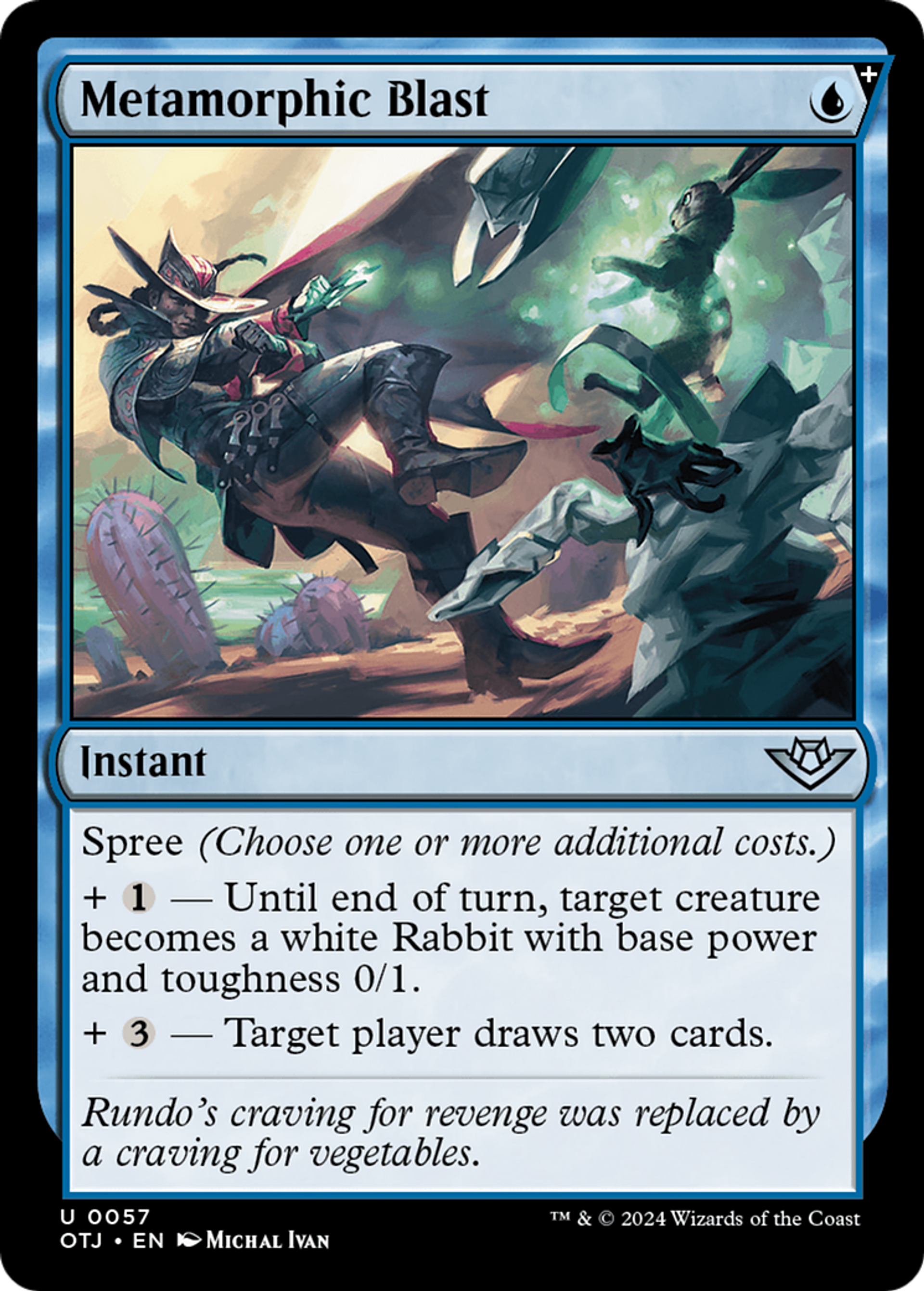 Explosion métamorphique — Outlaws of Thunder Junction — Magic: The Gathering