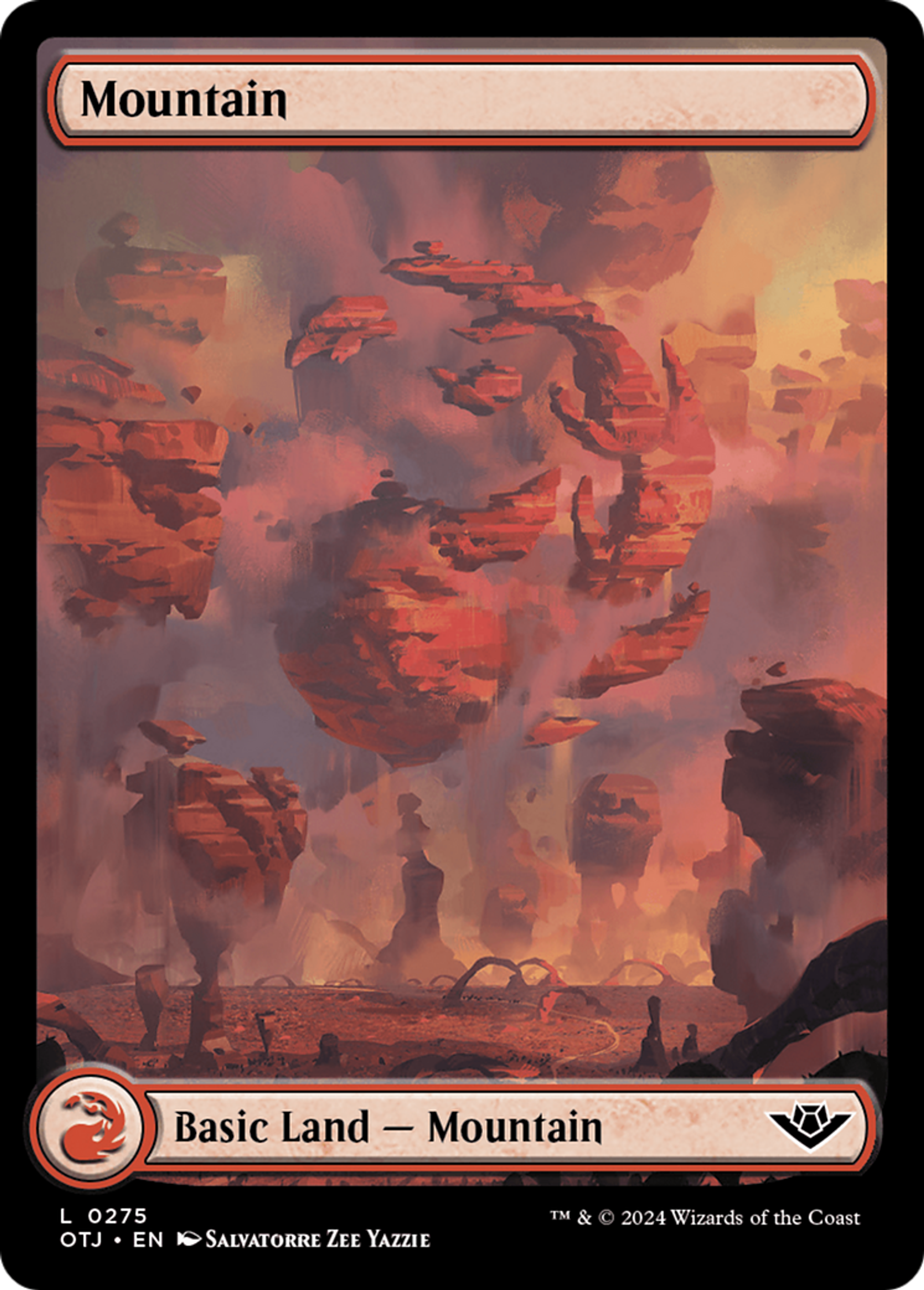Montagne — Outlaws of Thunder Junction — Magic: The Gathering