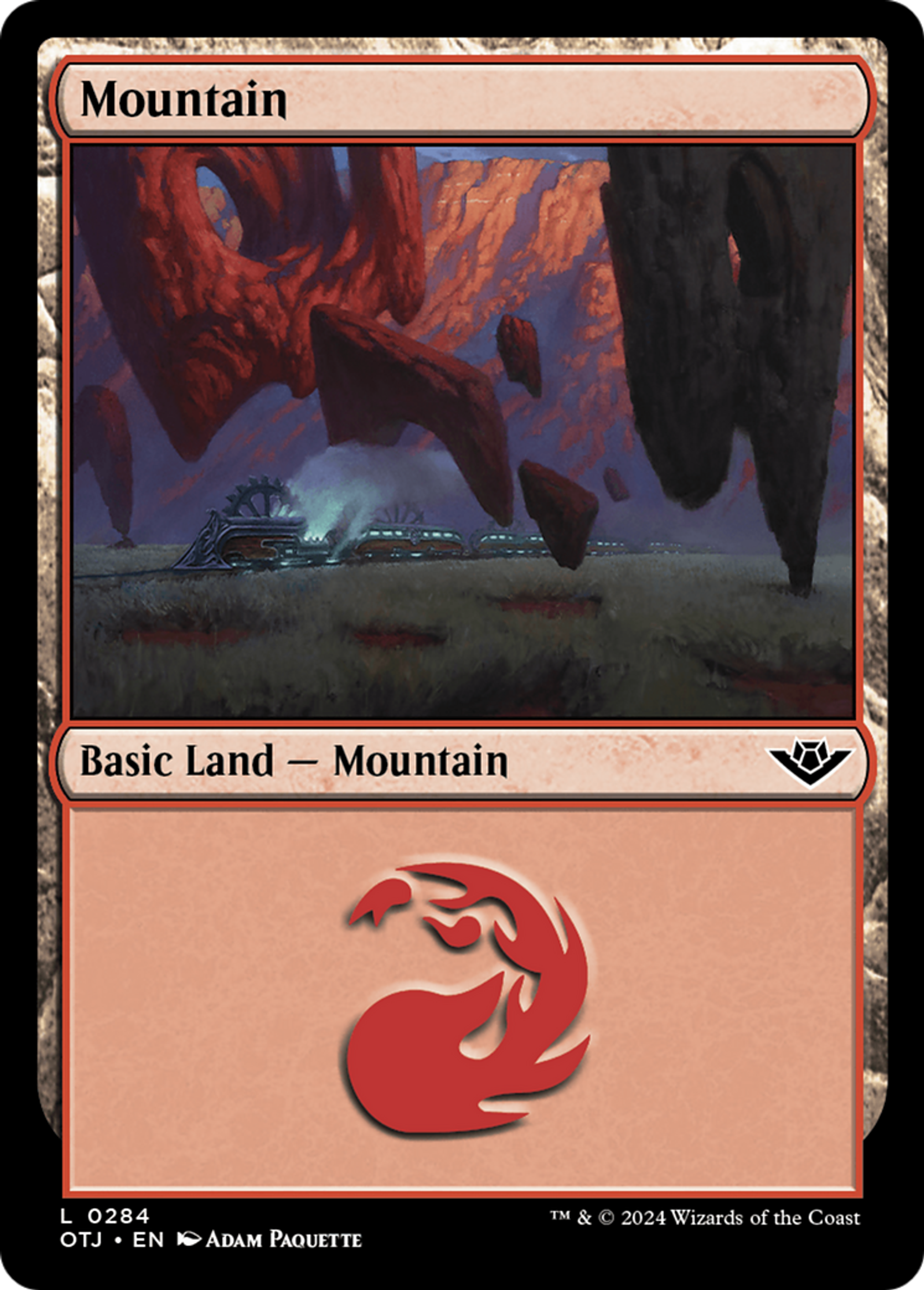 Mountain — Outlaws of Thunder Junction — Magic: The Gathering