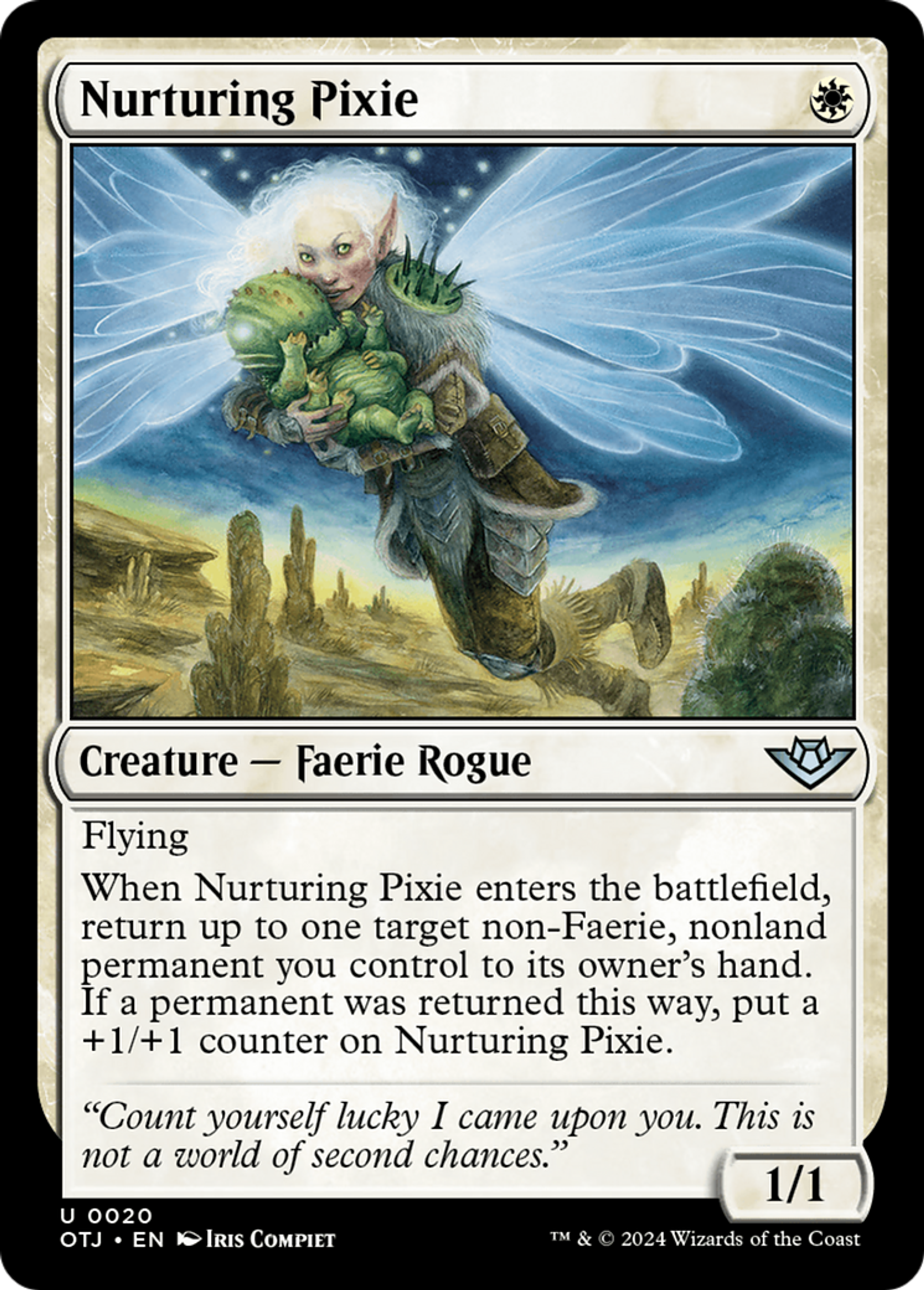 Nurturing Pixie — Outlaws of Thunder Junction — Magic: The Gathering