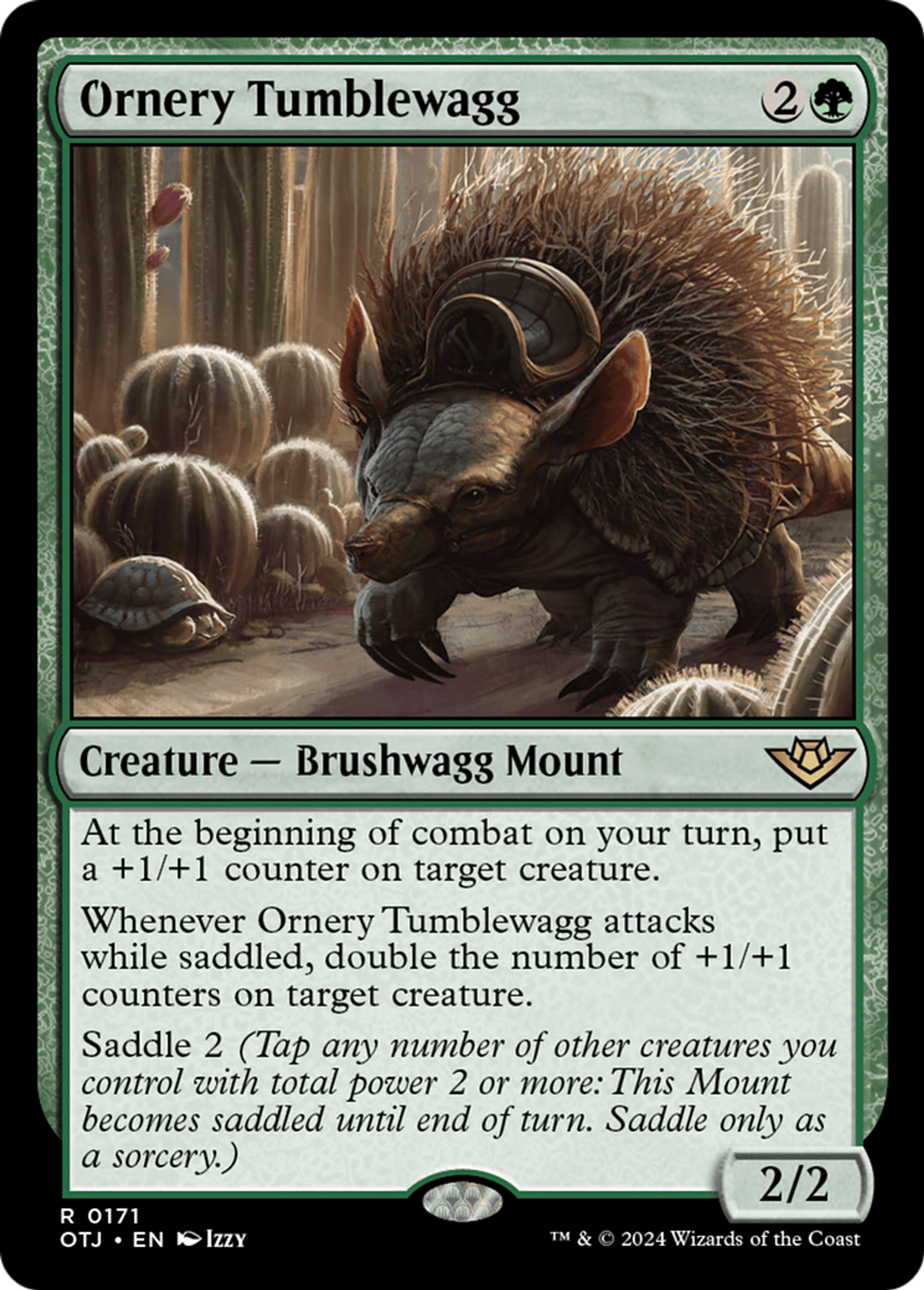 Brindhésson hargneux — Outlaws of Thunder Junction — Magic: The Gathering
