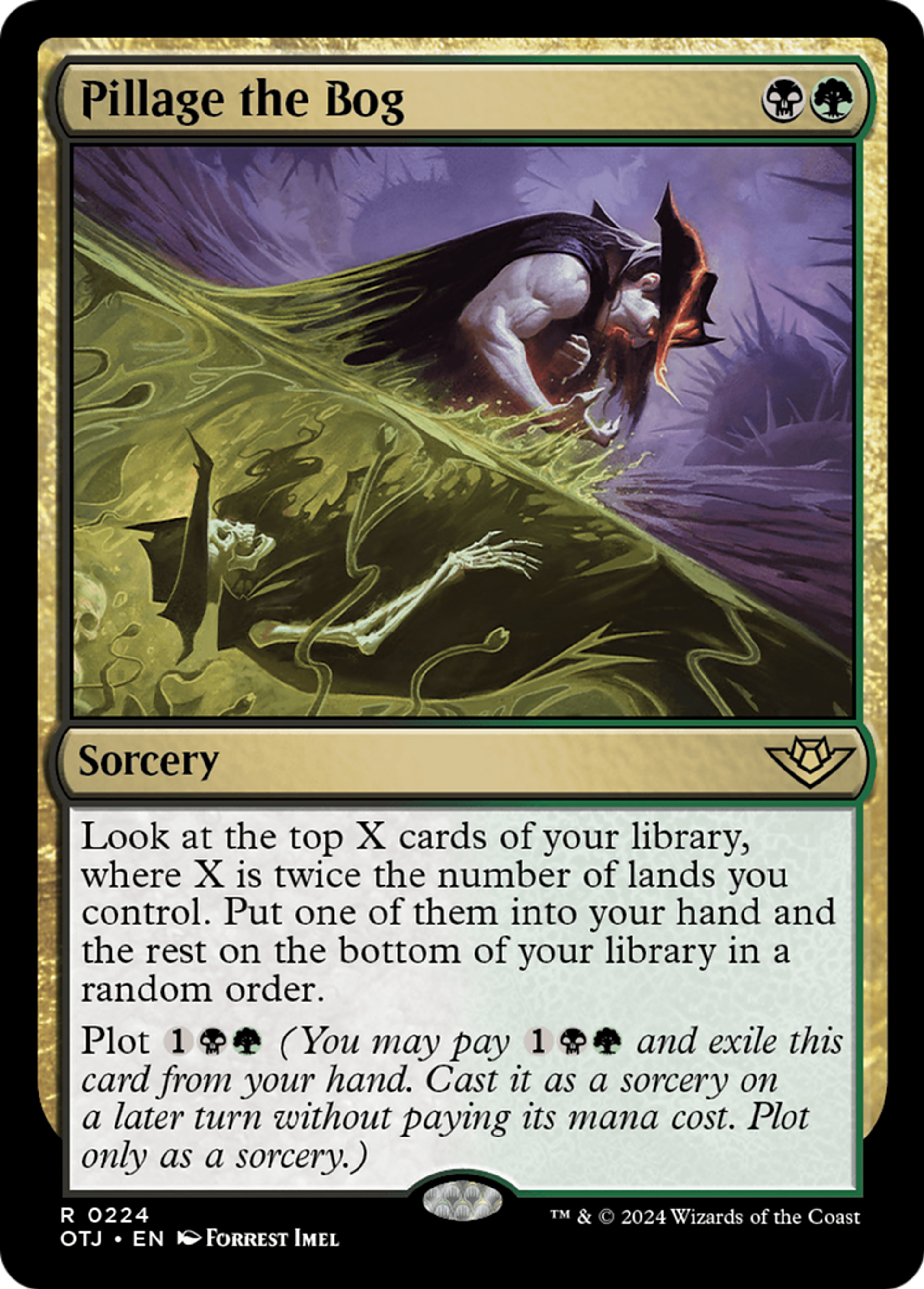 Pillage the Bog — Outlaws of Thunder Junction — Magic: The Gathering