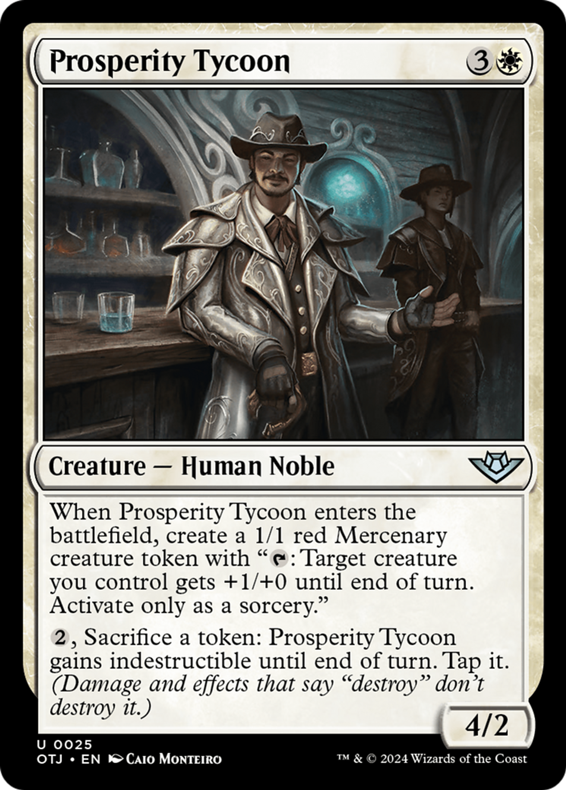 Prosperity Tycoon — Outlaws of Thunder Junction — Magic: The Gathering