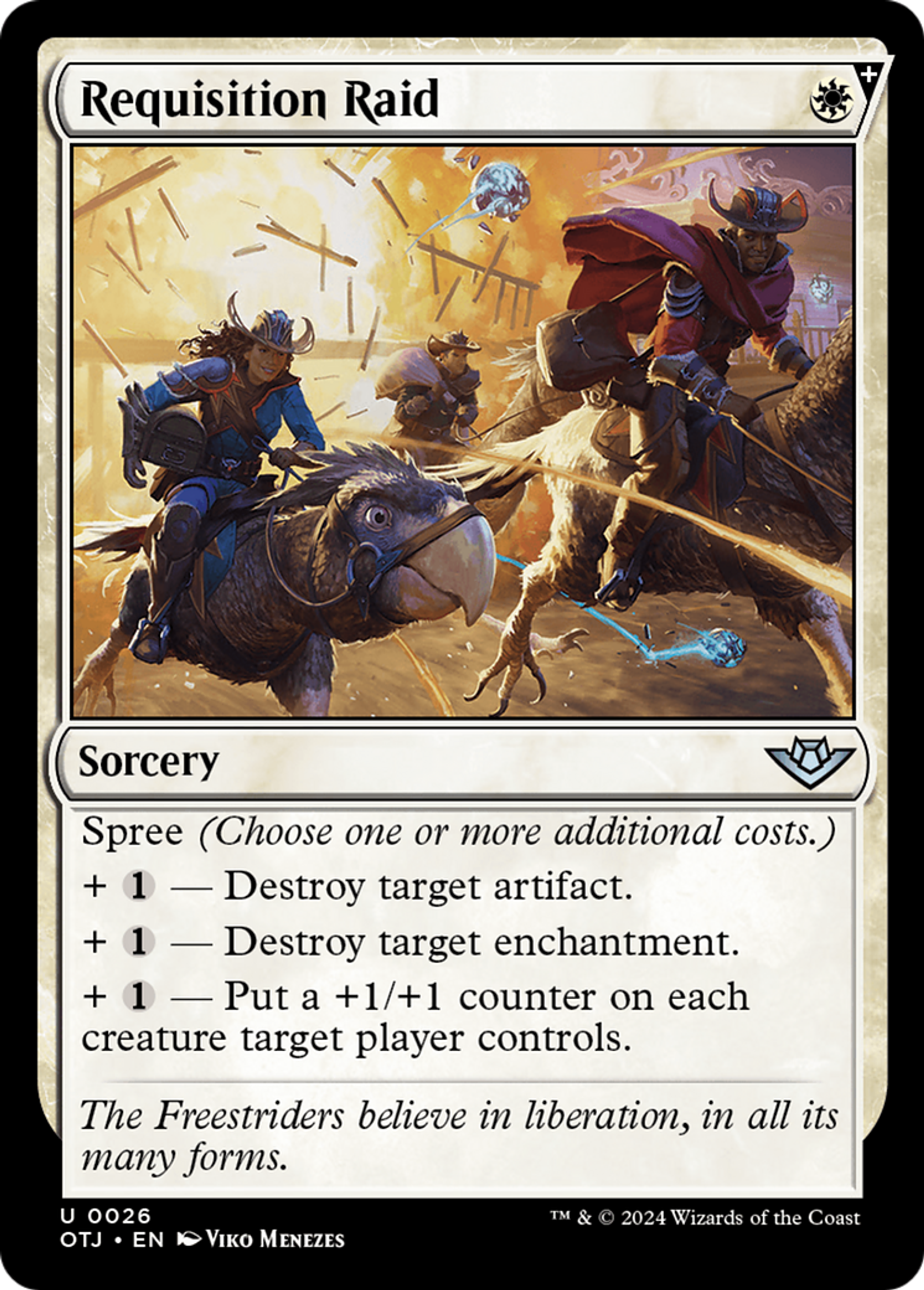 Pillage de réquisition — Outlaws of Thunder Junction — Magic: The Gathering