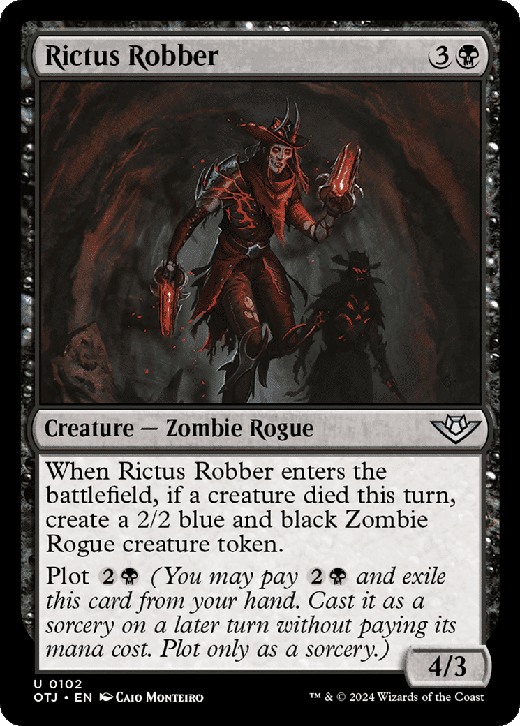 Rictus Robber — Outlaws of Thunder Junction — Magic: The Gathering