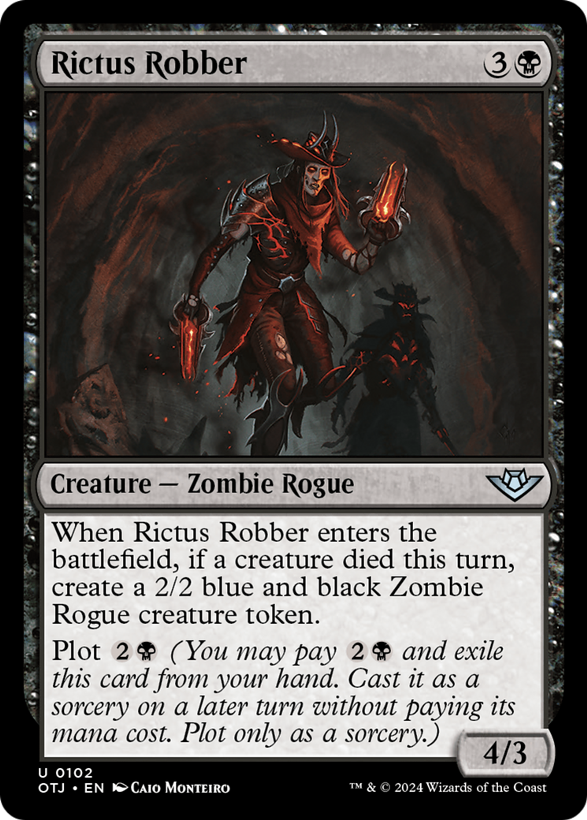Voleur de rictus — Outlaws of Thunder Junction — Magic: The Gathering