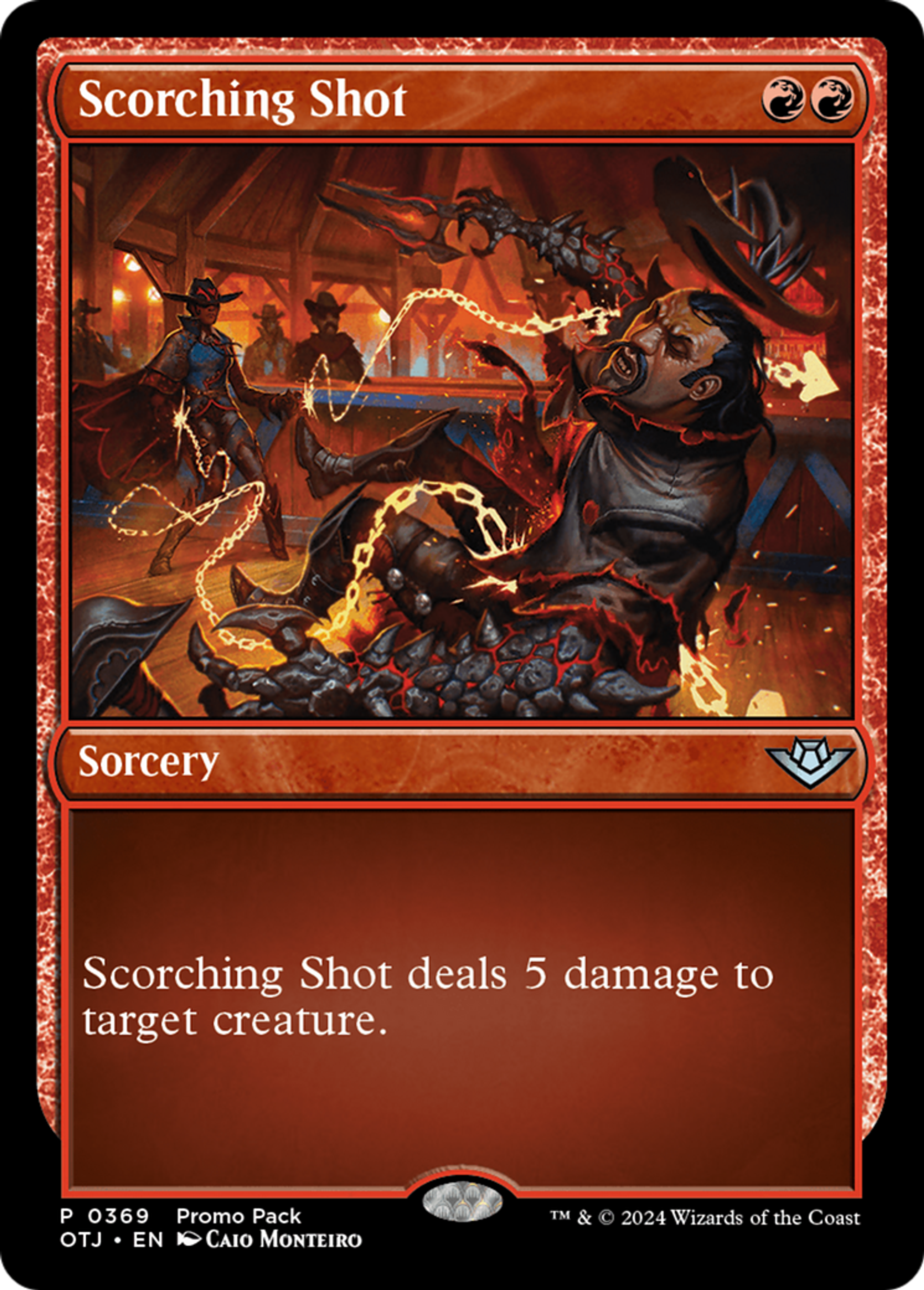 Scorching Shot — Outlaws of Thunder Junction — Magic: The Gathering