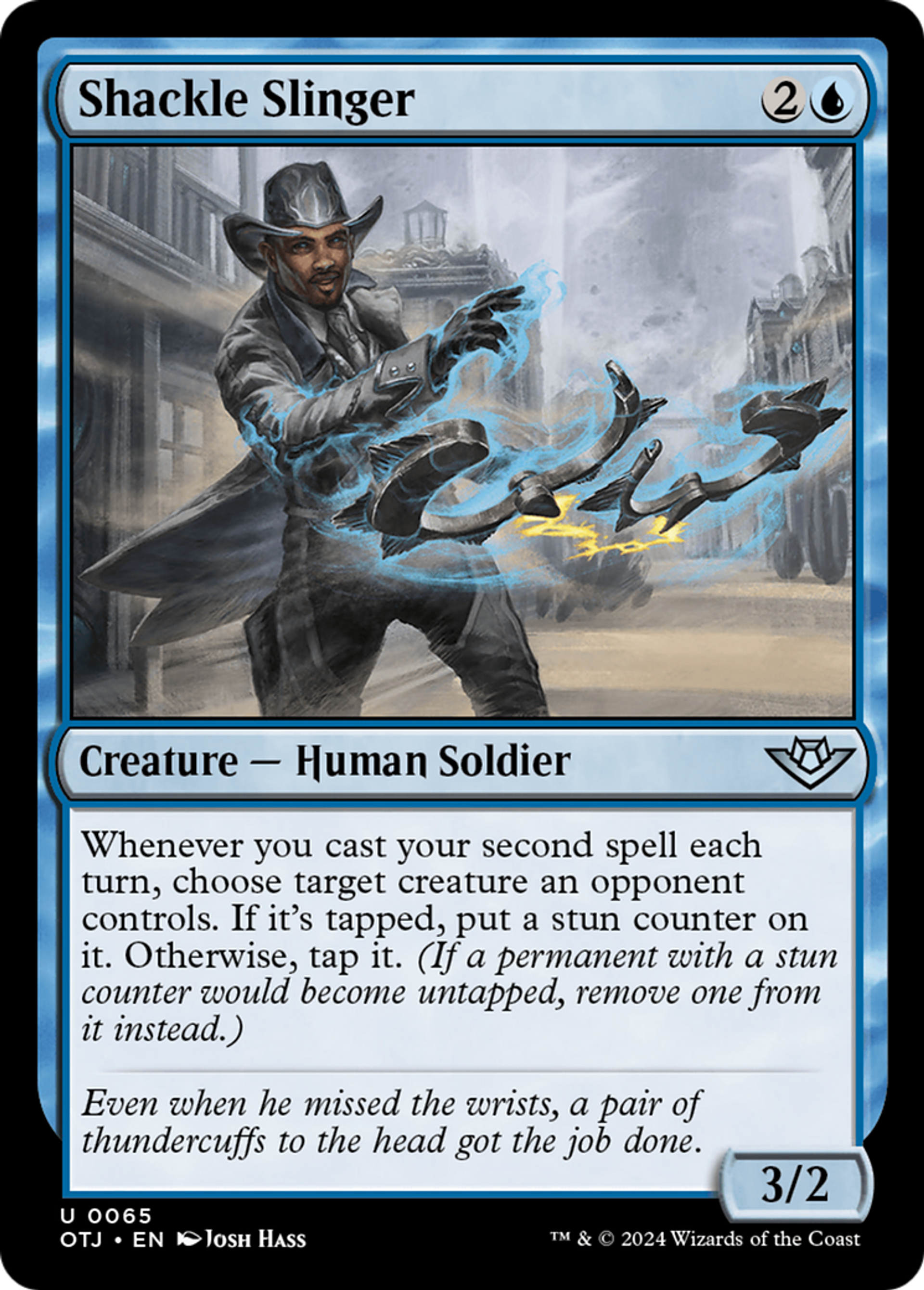 Shackle Slinger — Outlaws of Thunder Junction — Magic: The Gathering
