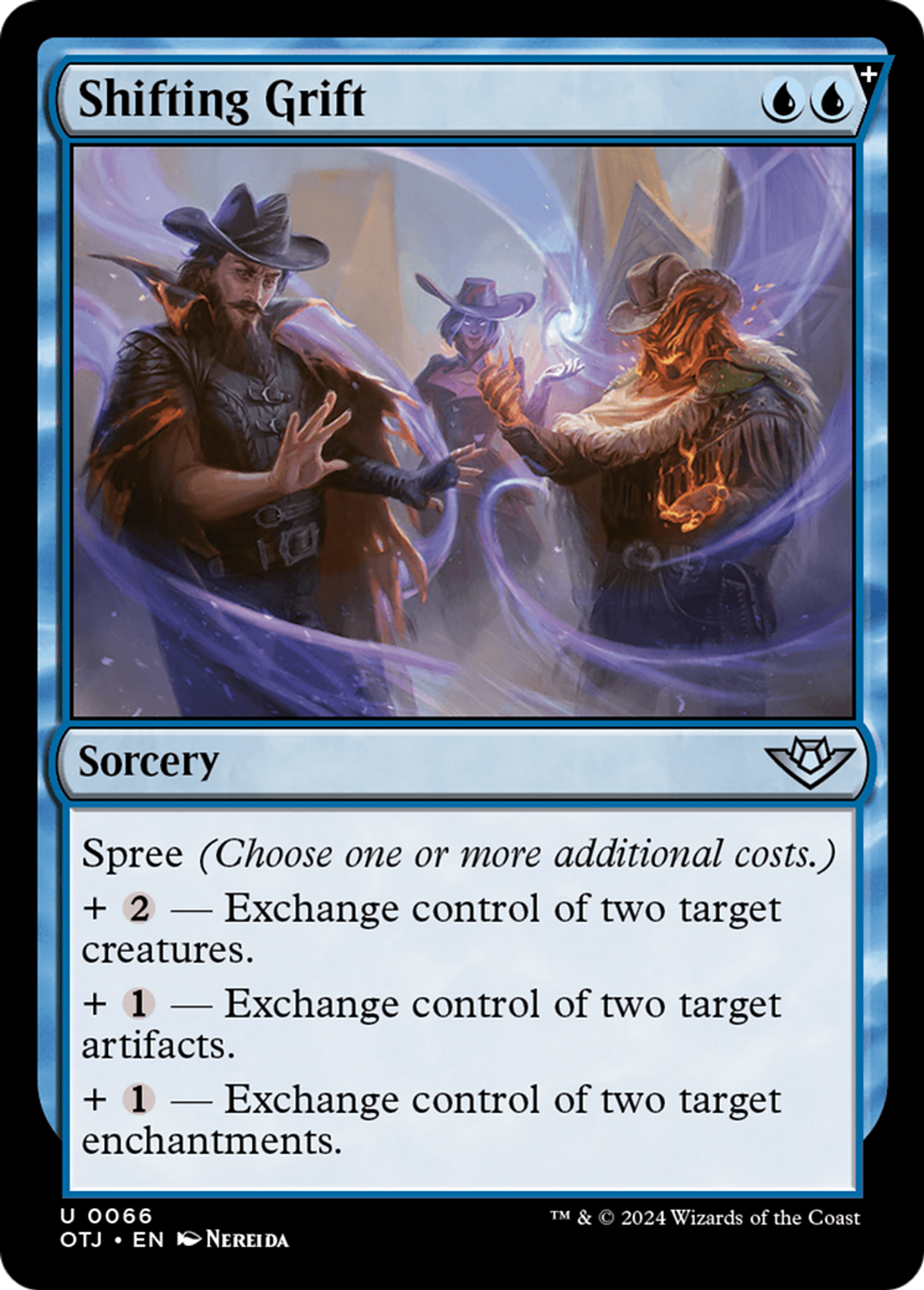 Shifting Grift — Outlaws of Thunder Junction — Magic: The Gathering