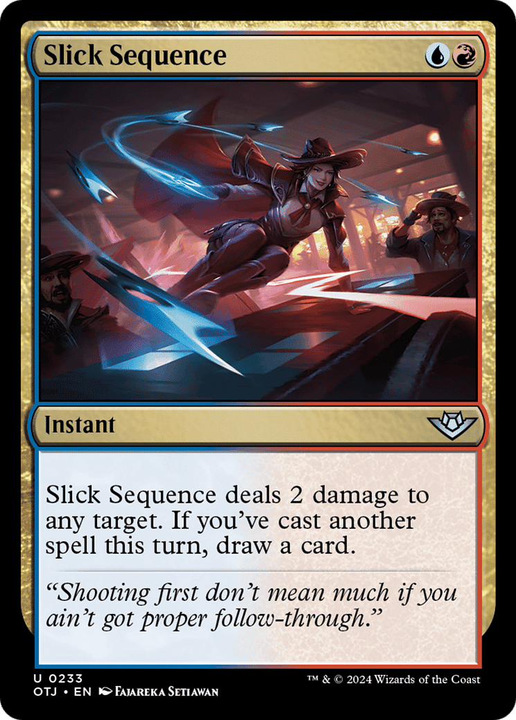 Slick Sequence from Outlaws of Thunder Junction - Magic: The Gathering