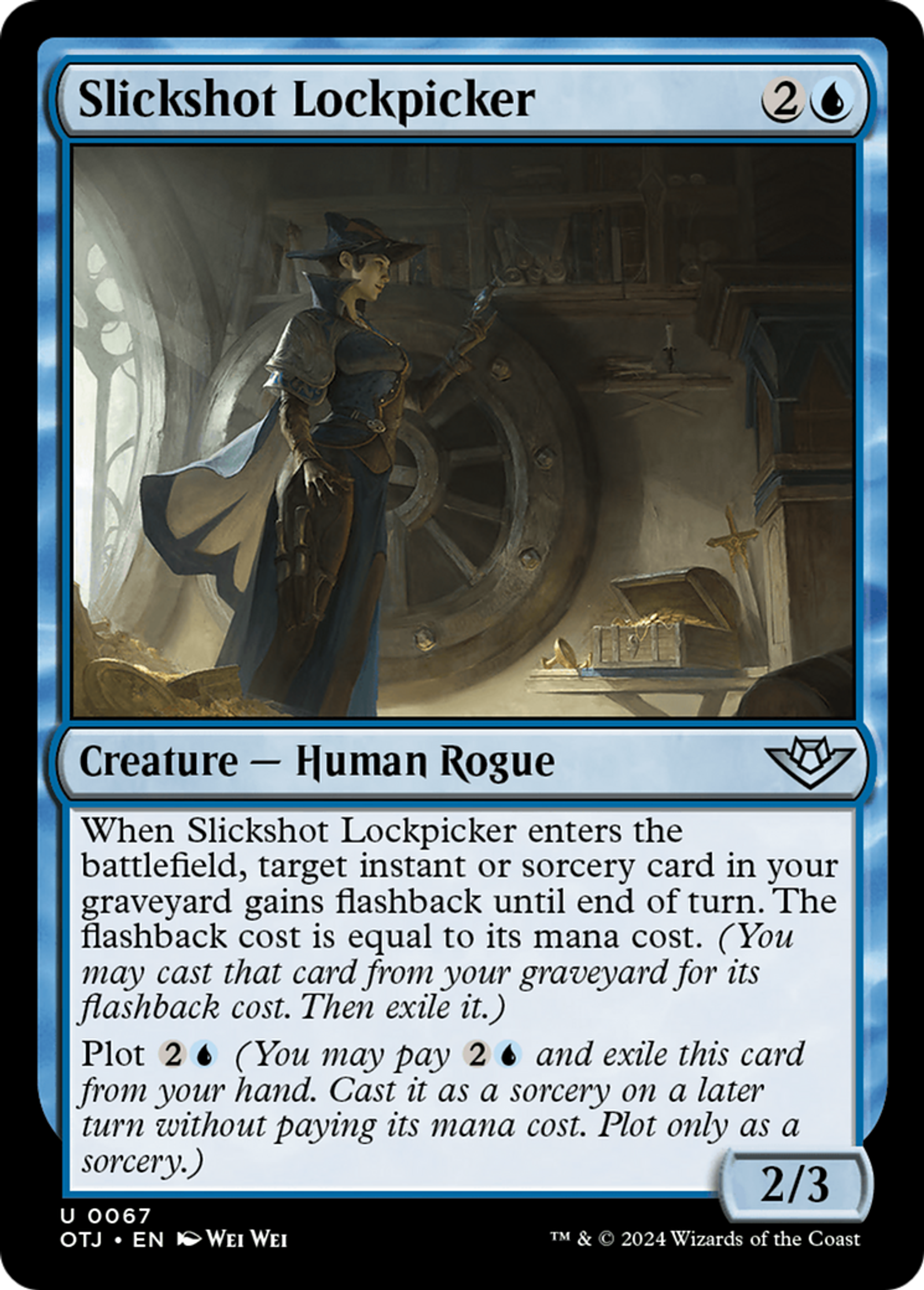Crocheteuse des Tirecharmes — Outlaws of Thunder Junction — Magic: The Gathering