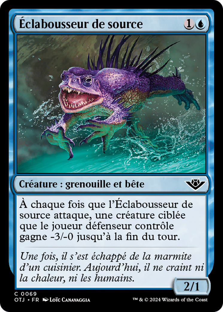 Éclabousseur de source — Outlaws of Thunder Junction — Magic: The Gathering