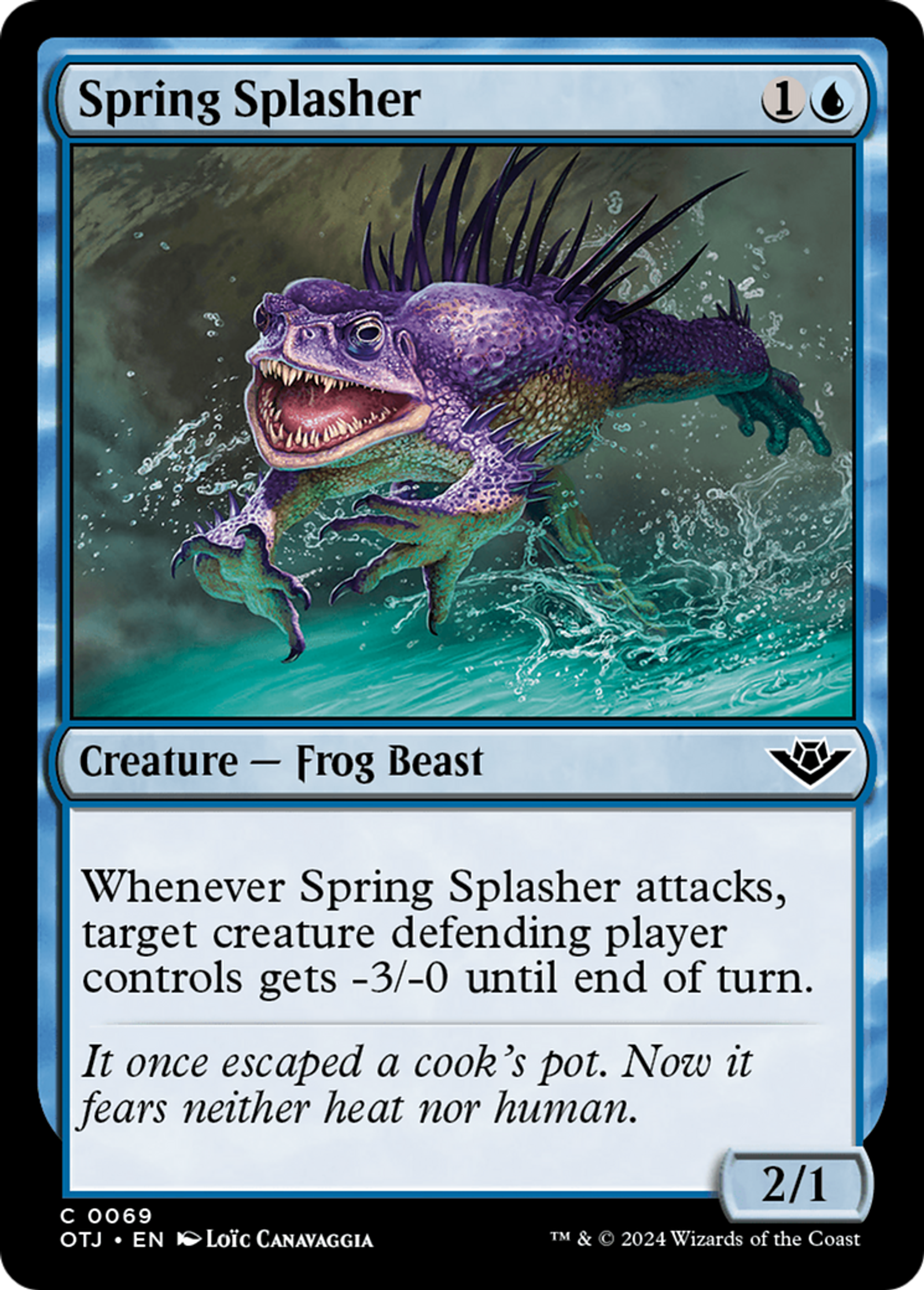 Spring Splasher — Outlaws of Thunder Junction — Magic: The Gathering