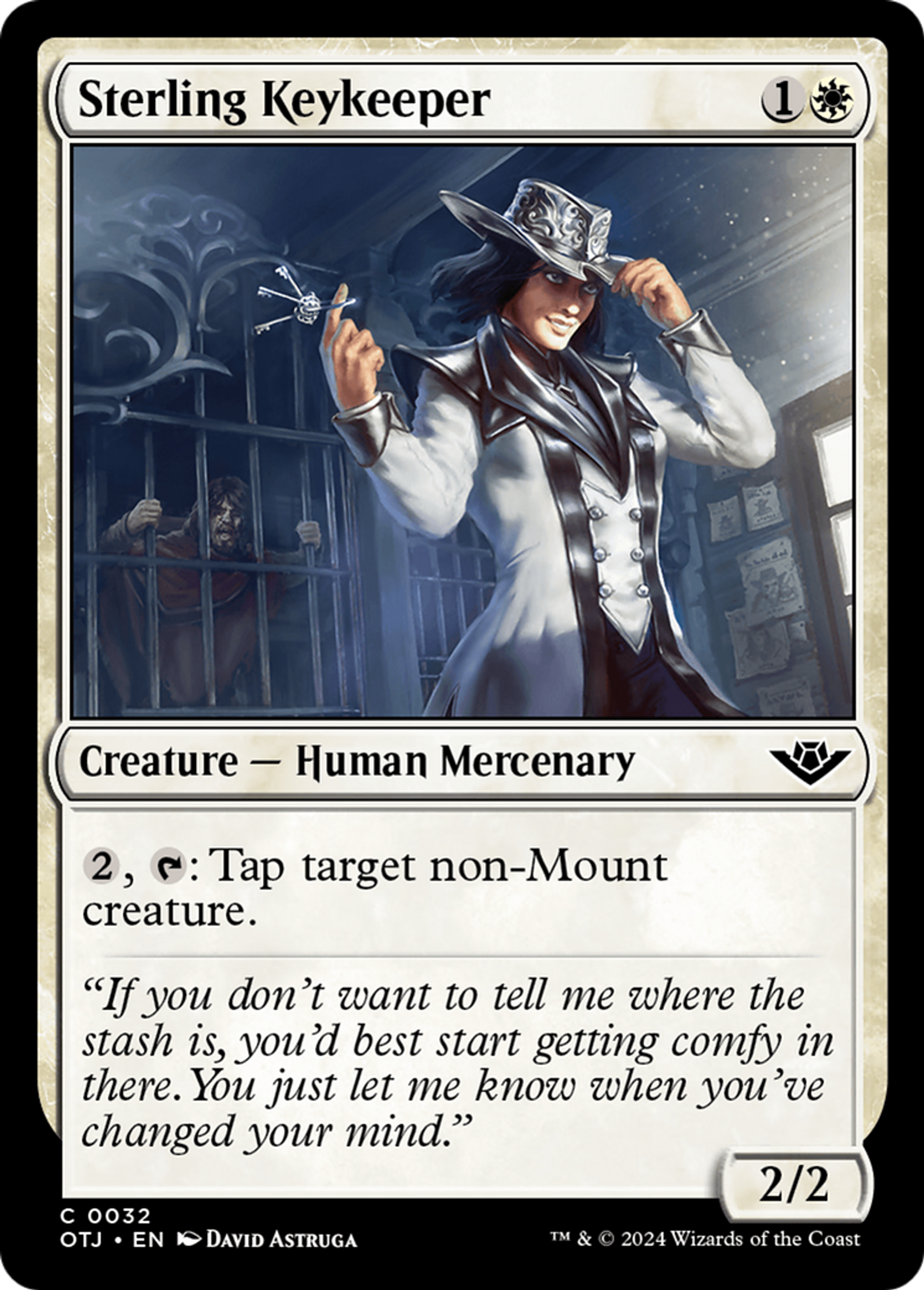 Sterling Keykeeper — Outlaws of Thunder Junction — Magic: The Gathering