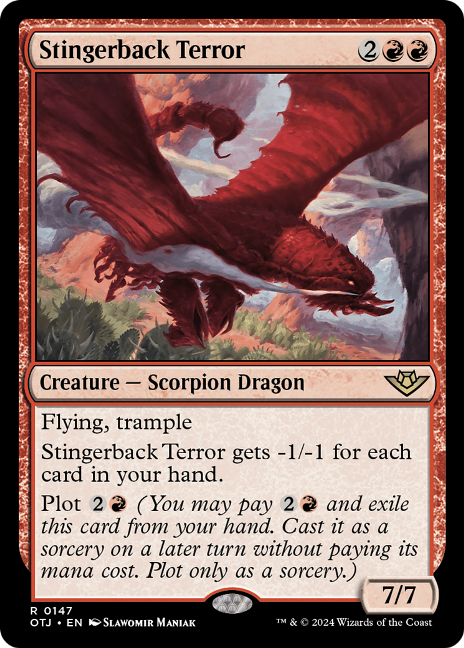 Terreur androctone — Outlaws of Thunder Junction — Magic: The Gathering