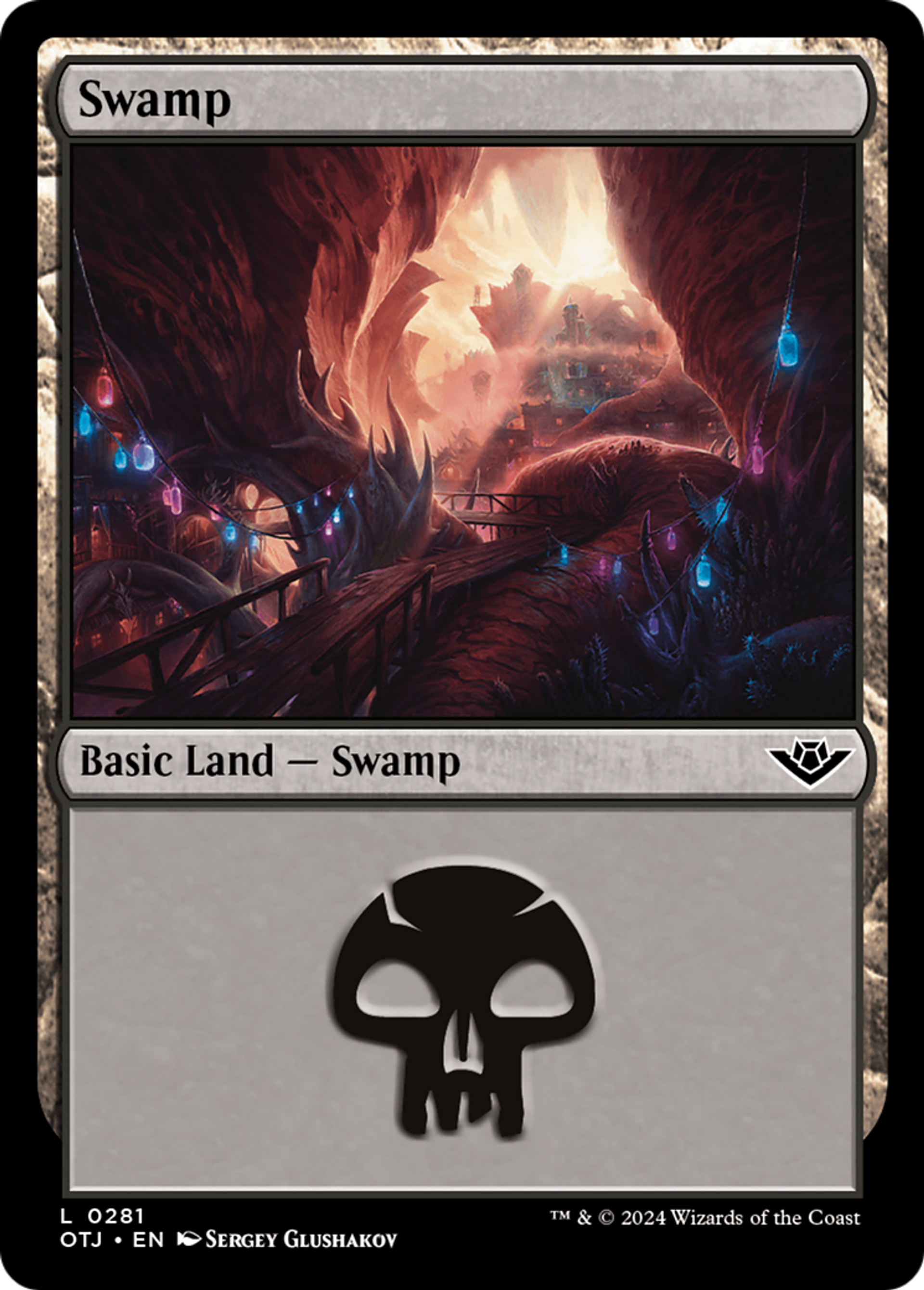 Swamp — Outlaws of Thunder Junction — Magic: The Gathering