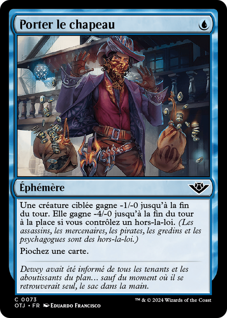 Porter le chapeau — Outlaws of Thunder Junction — Magic: The Gathering
