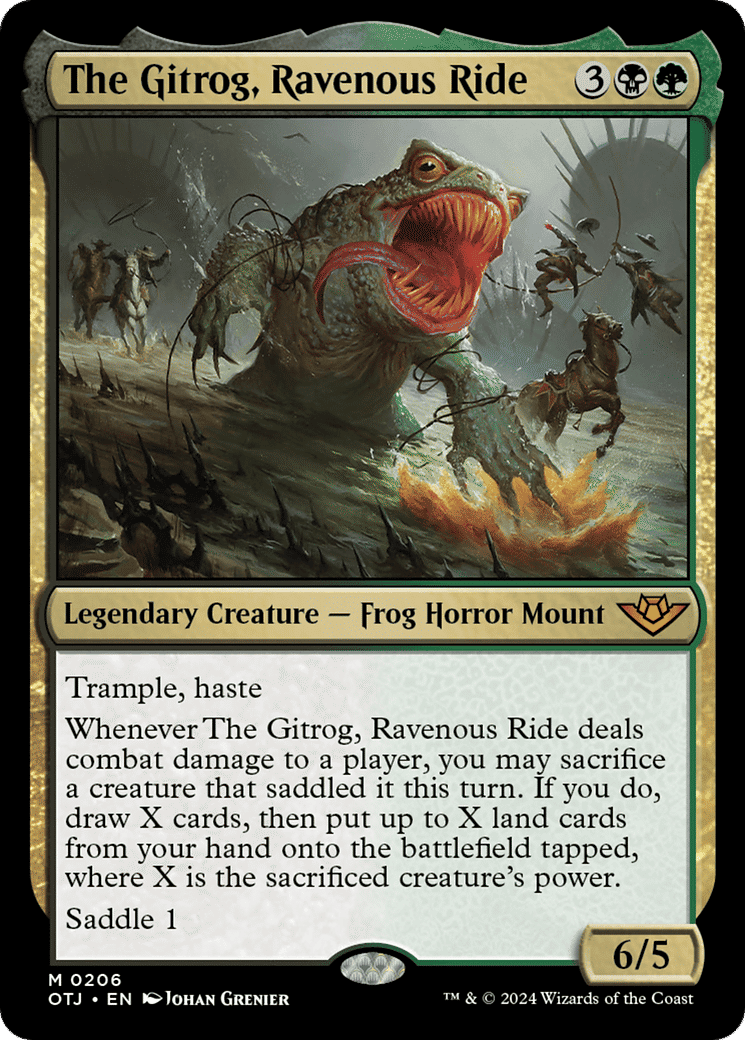 The Gitrog, Ravenous Ride — Outlaws of Thunder Junction — Magic: The Gathering