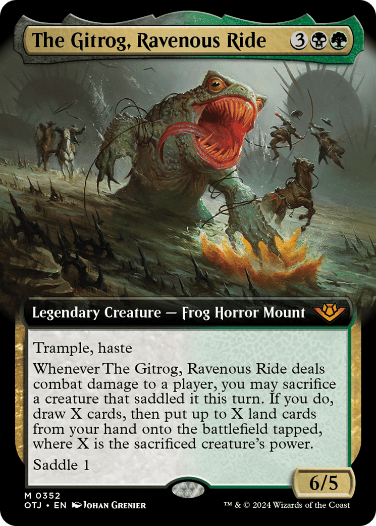 The Gitrog, Ravenous Ride — Outlaws of Thunder Junction — Magic: The Gathering