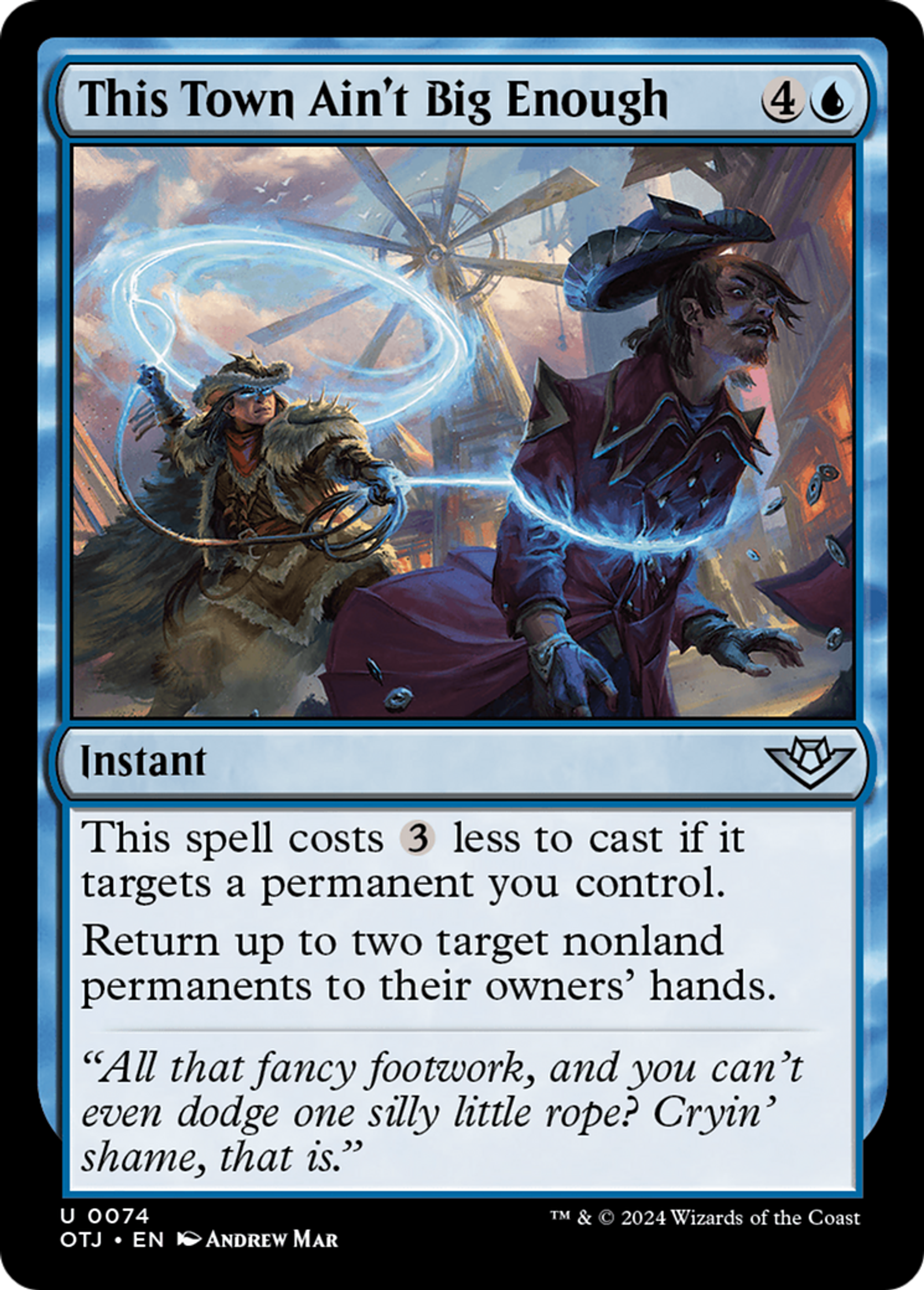 This Town Ain't Big Enough — Outlaws of Thunder Junction — Magic: The Gathering
