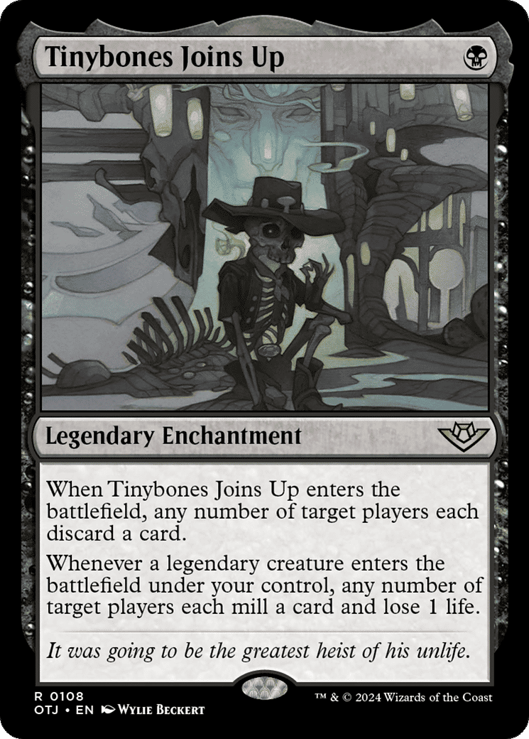 Tinybones Joins Up — Outlaws of Thunder Junction — Magic: The Gathering