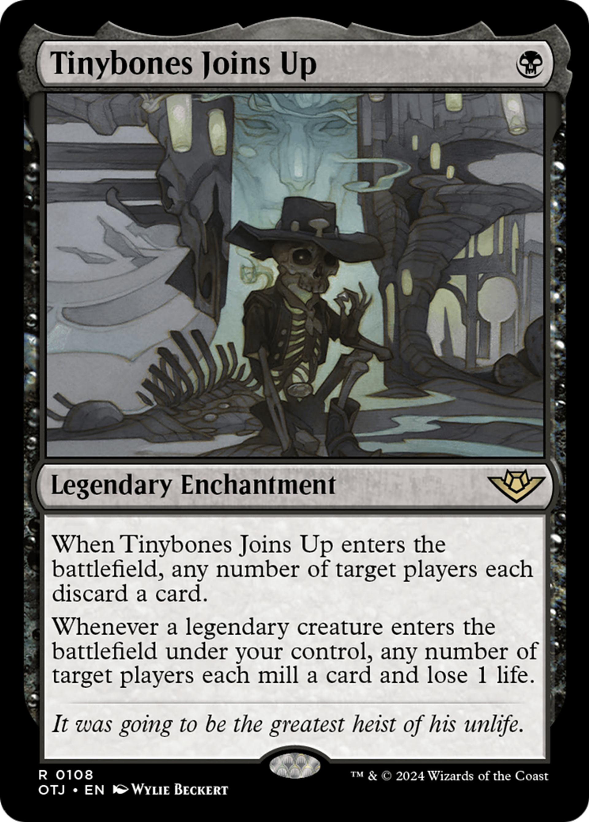 Tinybones Joins Up — Outlaws of Thunder Junction — Magic: The Gathering