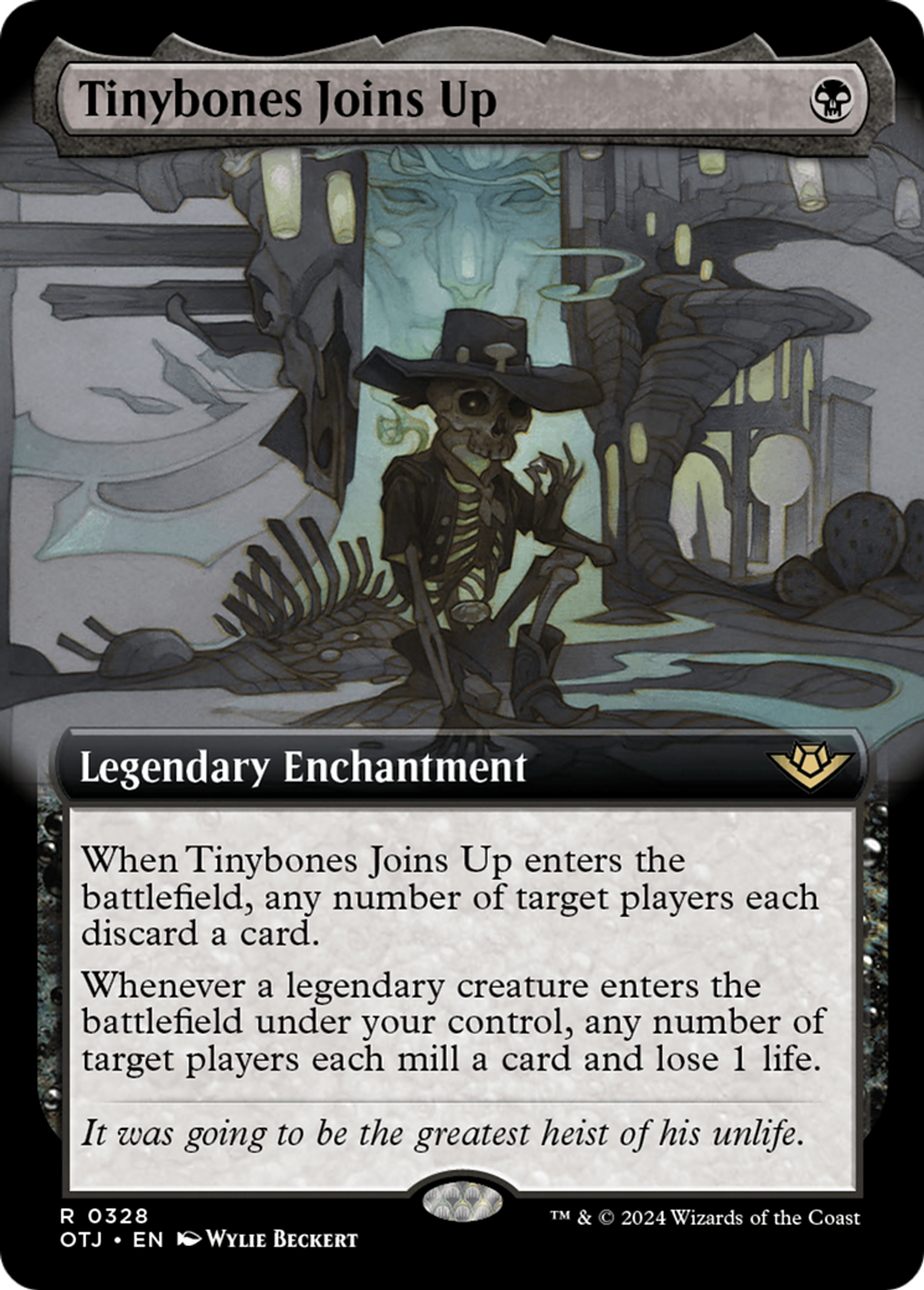 Tinybones Joins Up — Outlaws of Thunder Junction — Magic: The Gathering