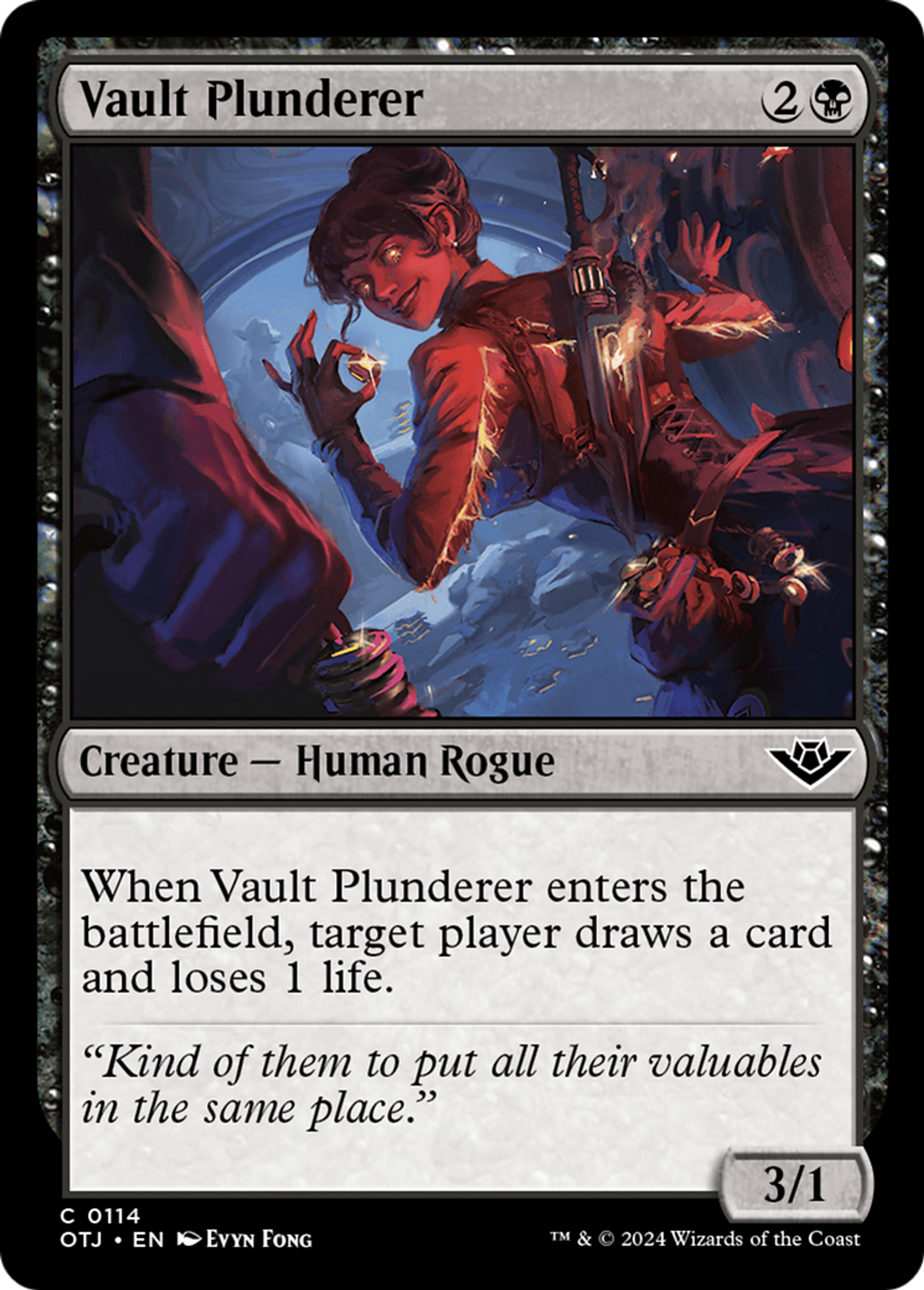 Vault Plunderer — Outlaws of Thunder Junction — Magic: The Gathering