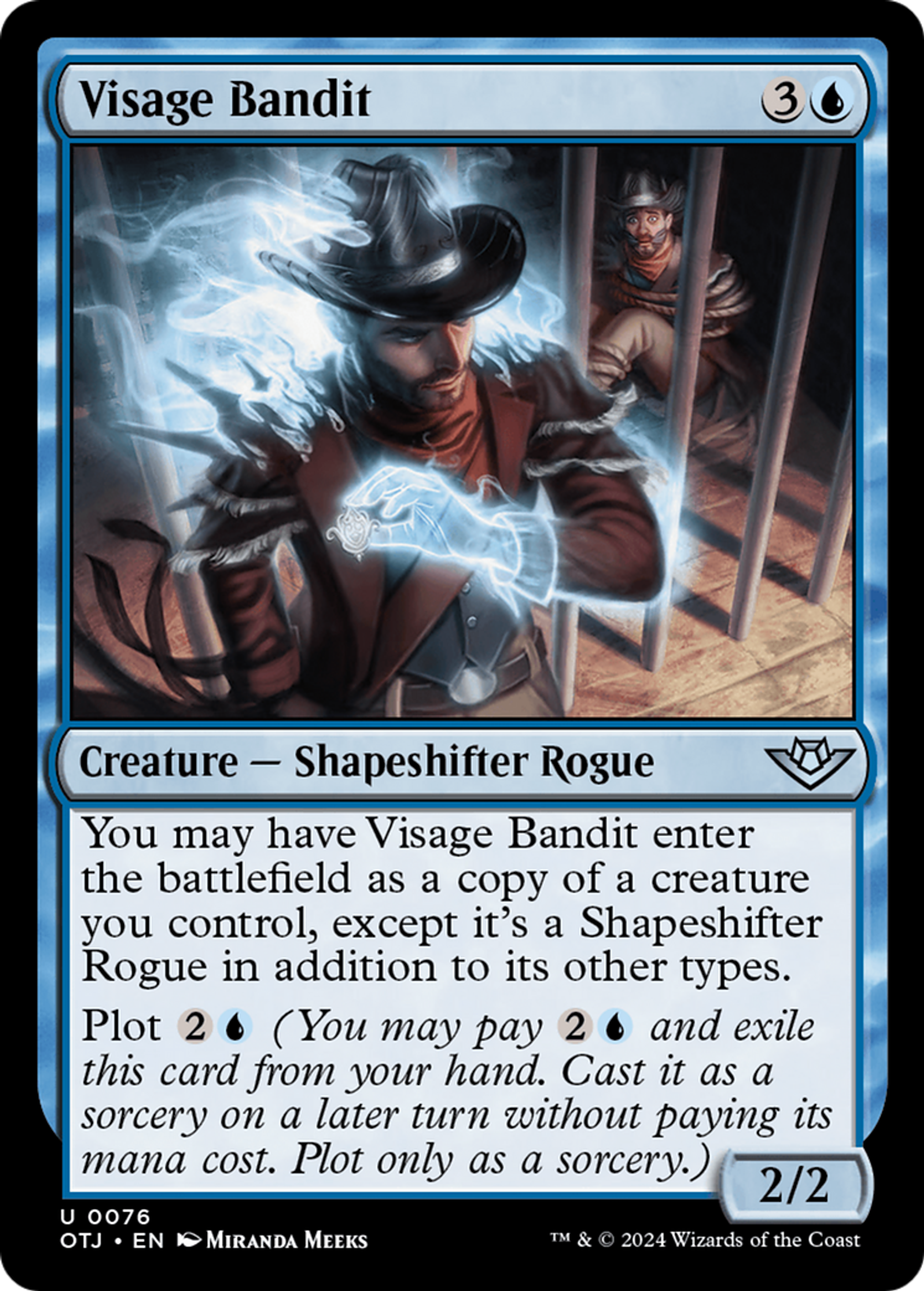 Bandit voleur de visage — Outlaws of Thunder Junction — Magic: The Gathering
