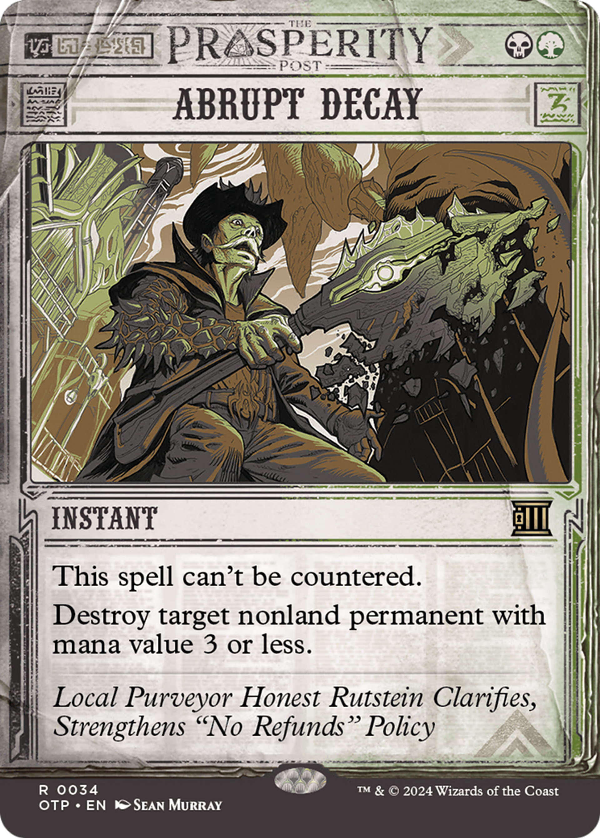 Abrupt Decay — Breaking News — Magic: The Gathering