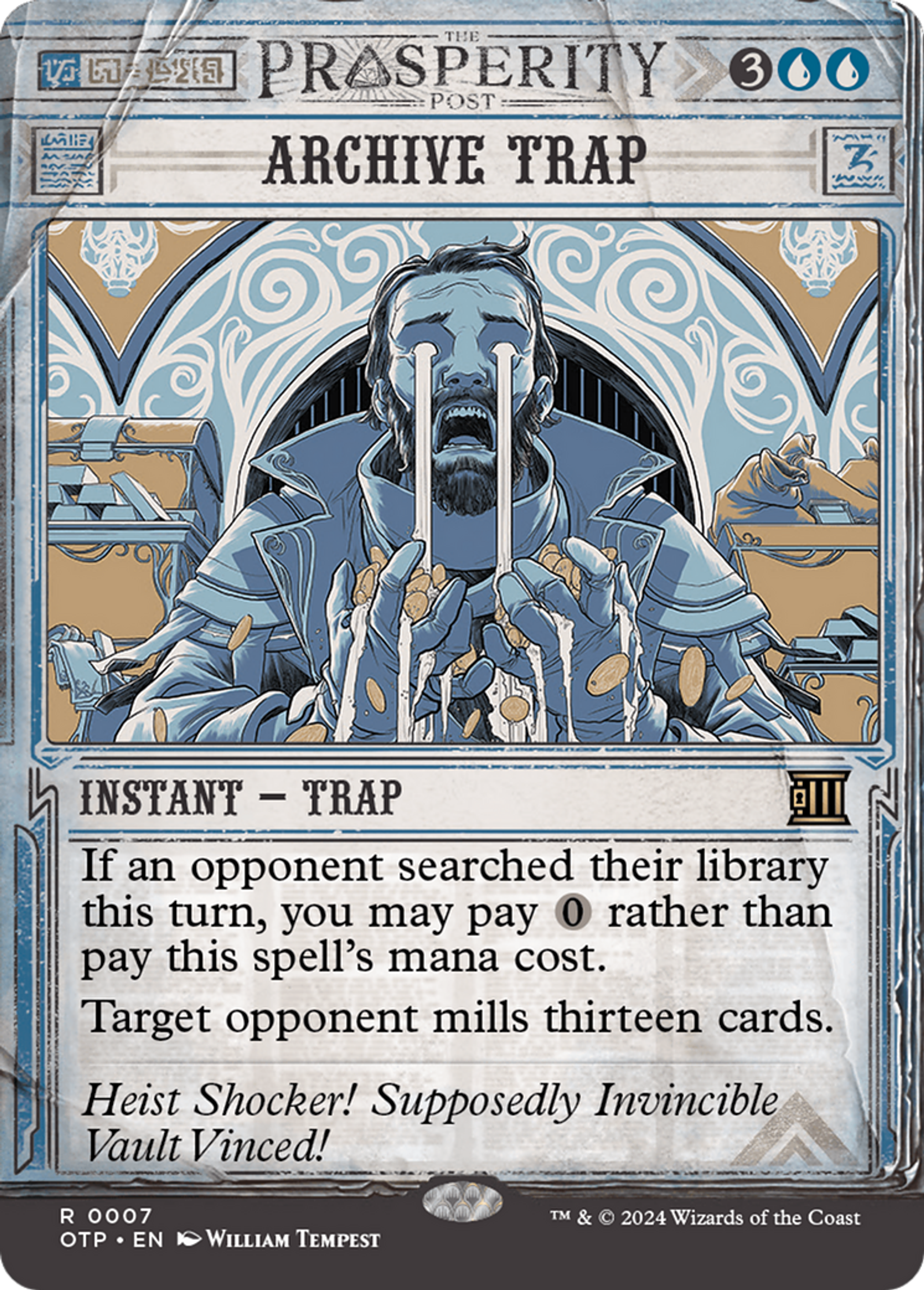 Piège aux archives — Breaking News — Magic: The Gathering