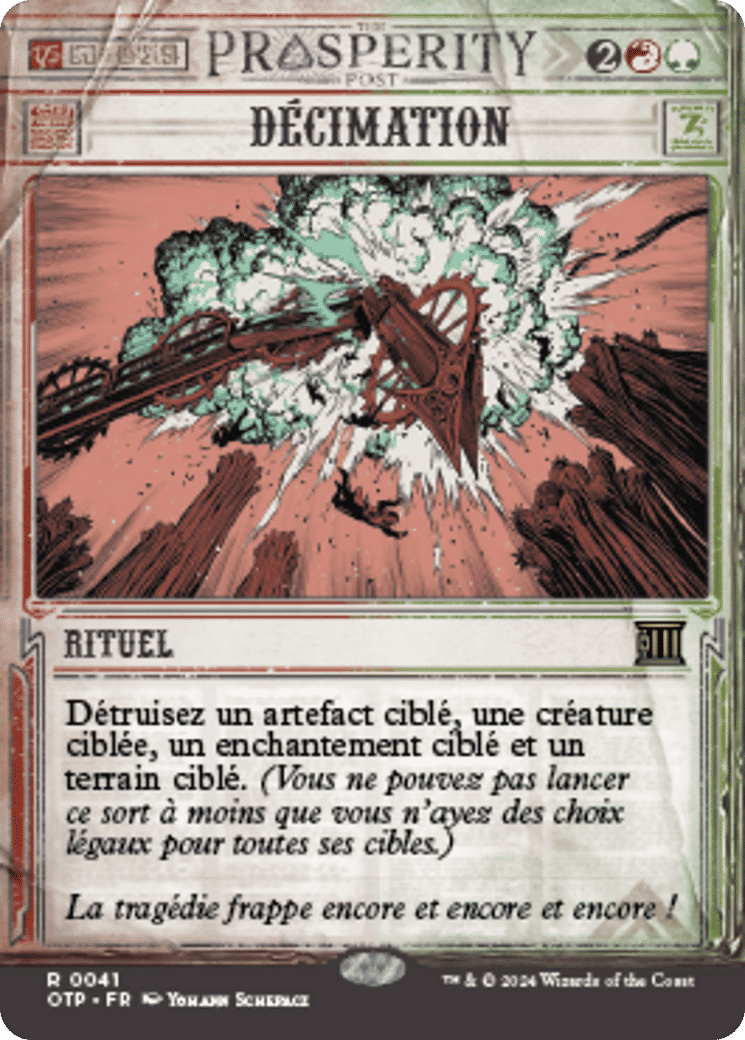 Décimation — Breaking News — Magic: The Gathering