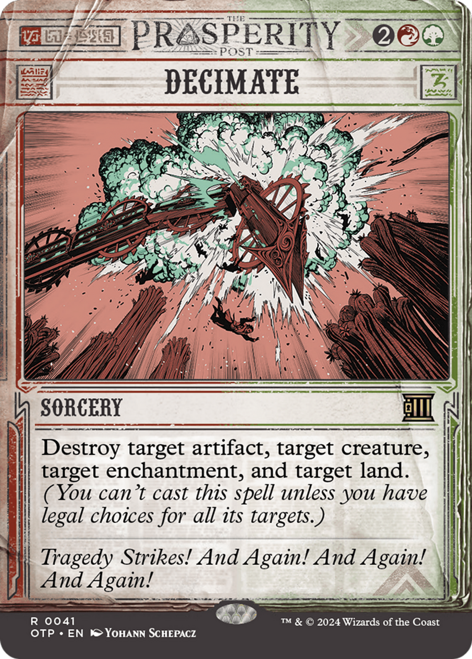 Décimation — Breaking News — Magic: The Gathering