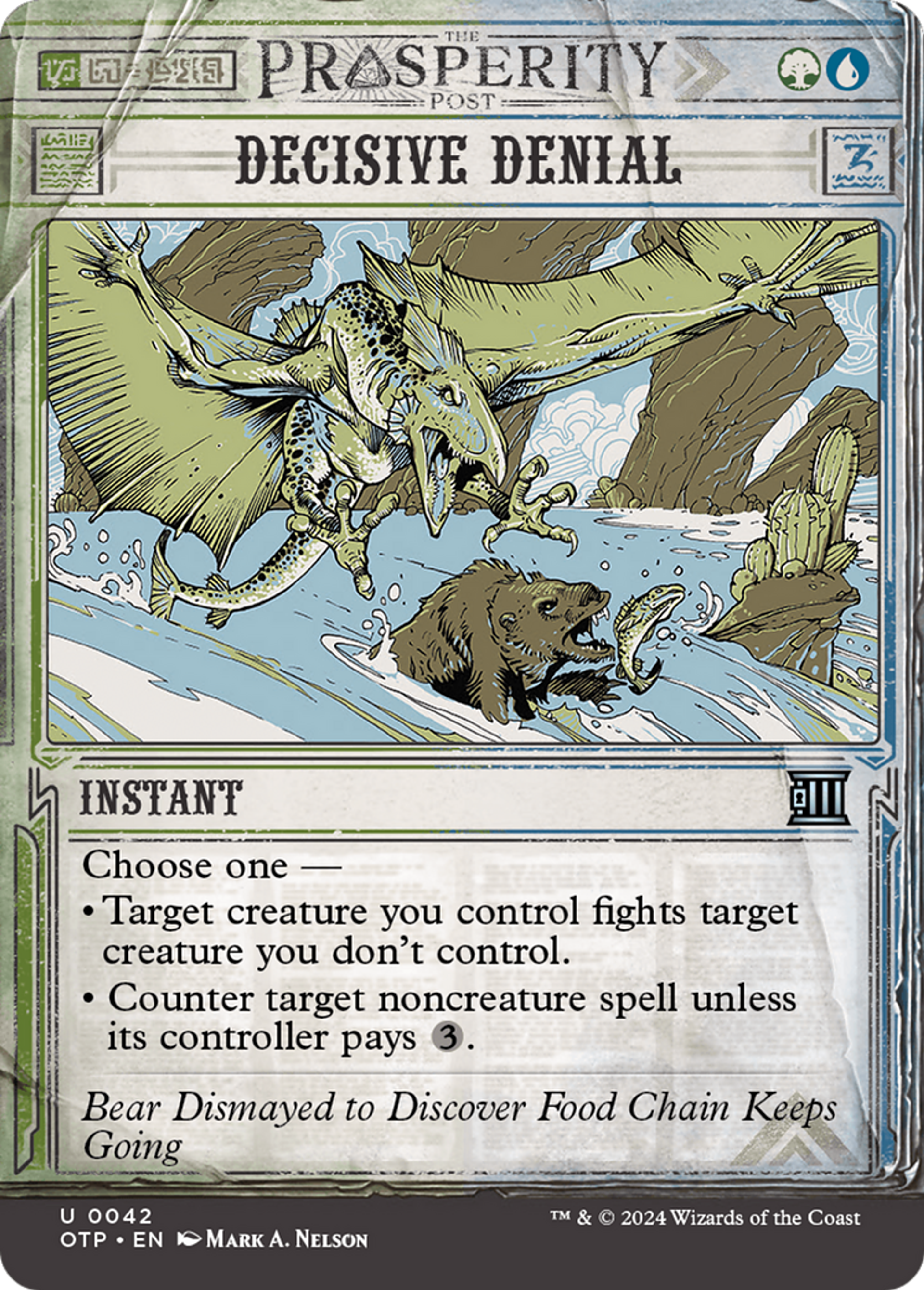 Déni décisif — Breaking News — Magic: The Gathering