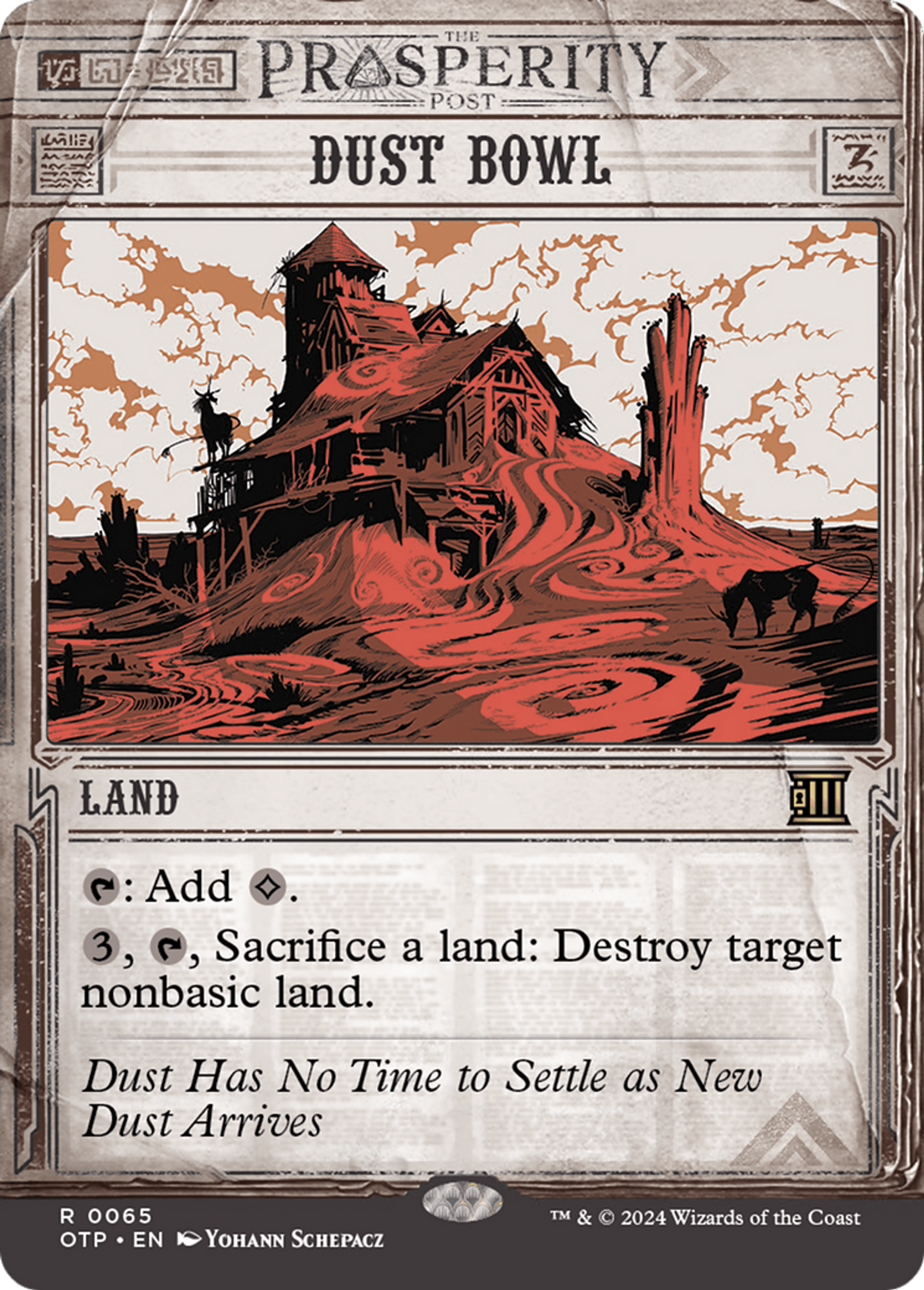 Dust Bowl — Breaking News — Magic: The Gathering