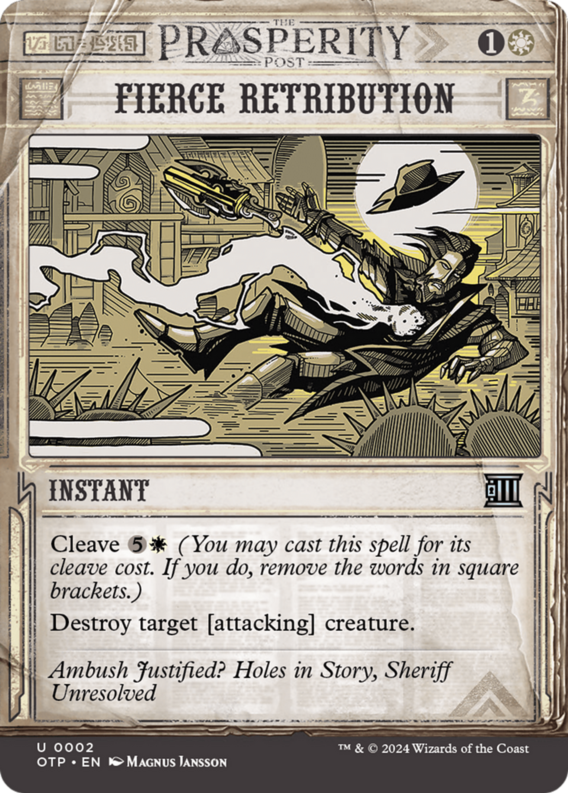 Châtiment féroce — Breaking News — Magic: The Gathering