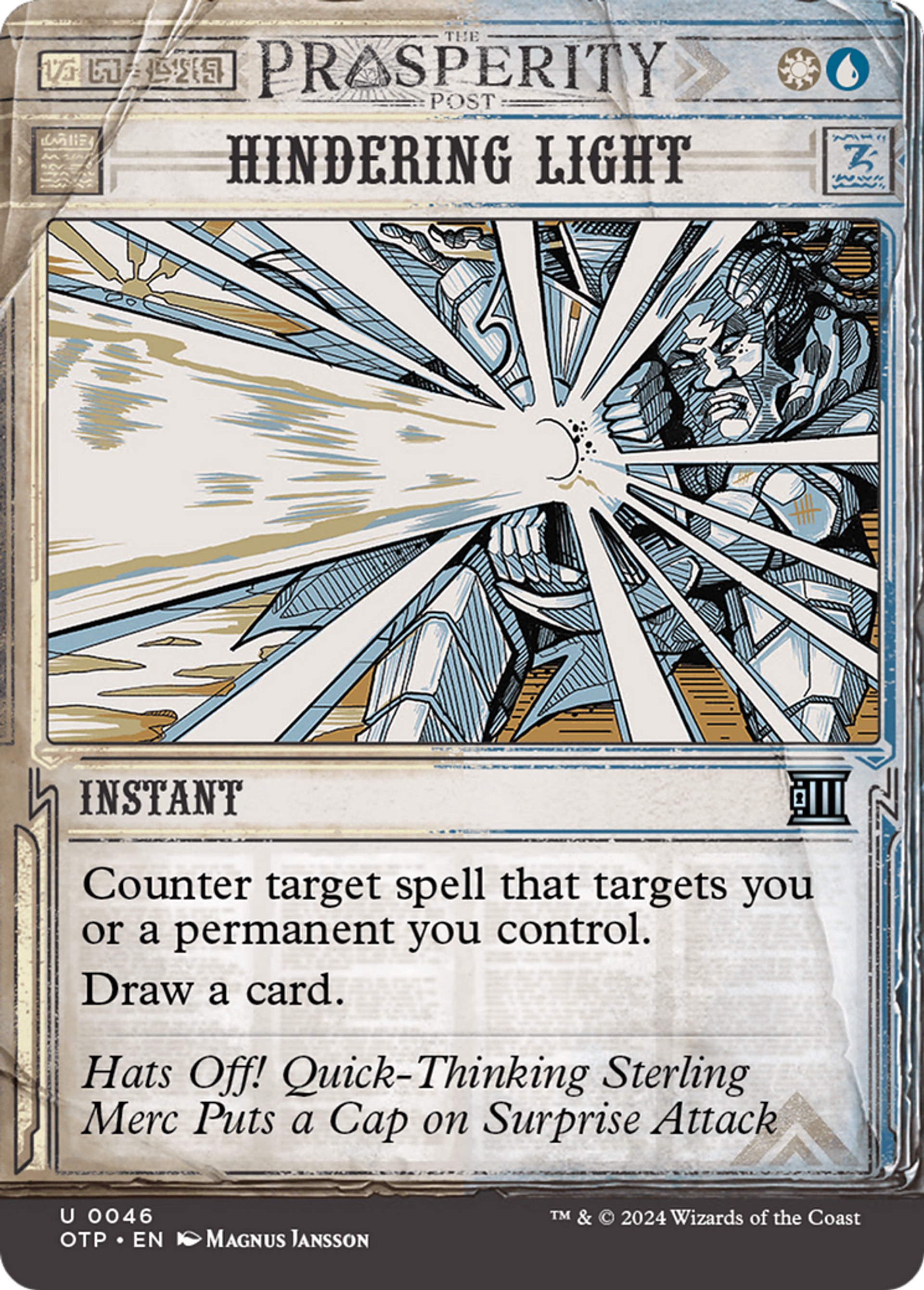 Lumière obstruante — Breaking News — Magic: The Gathering
