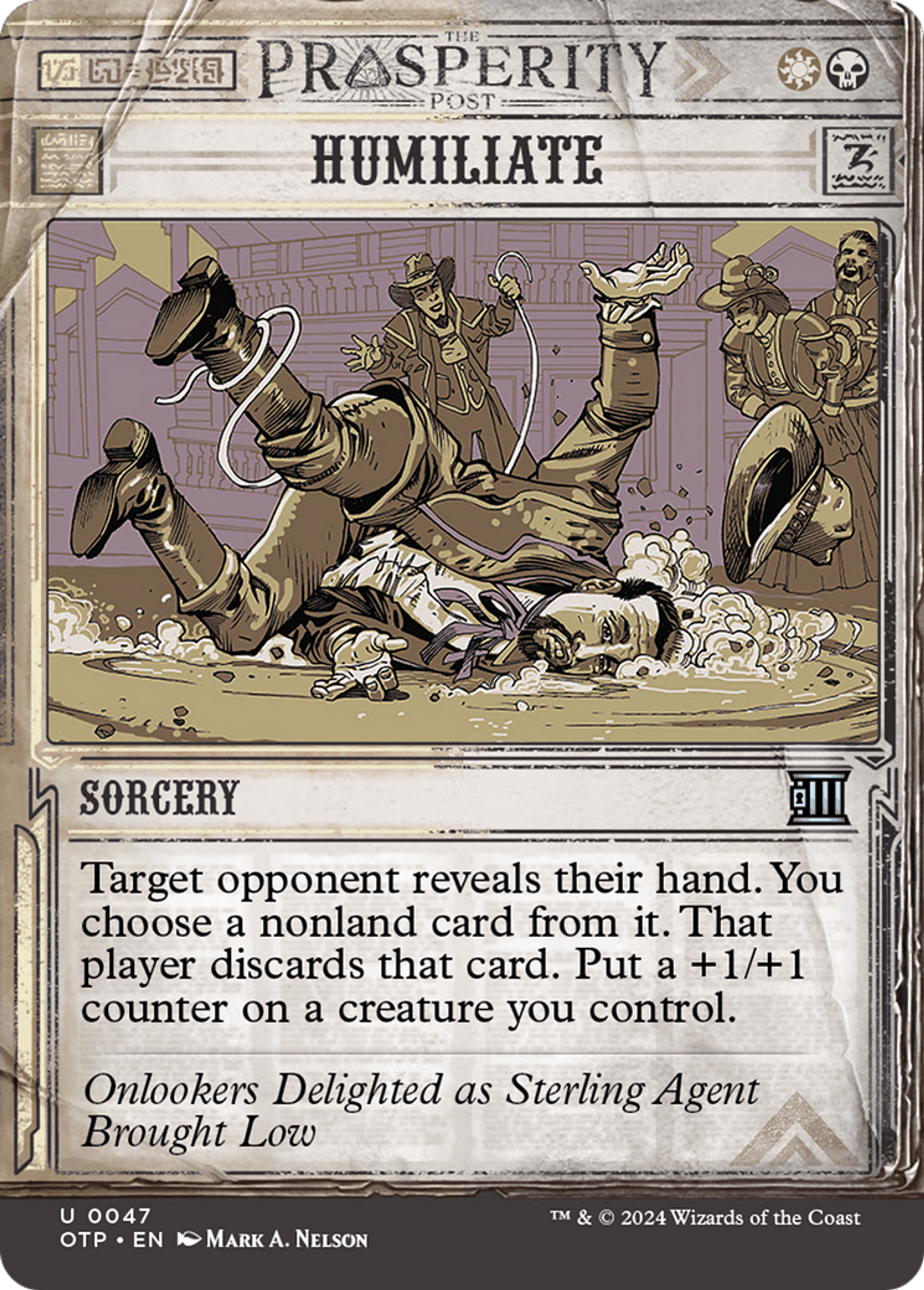 Humiliate — Breaking News — Magic: The Gathering