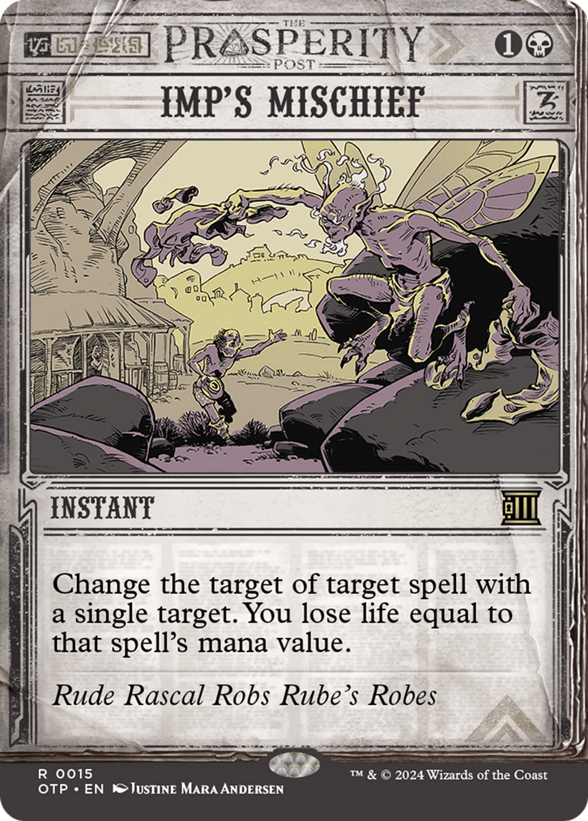 Imp's Mischief — Breaking News — Magic: The Gathering