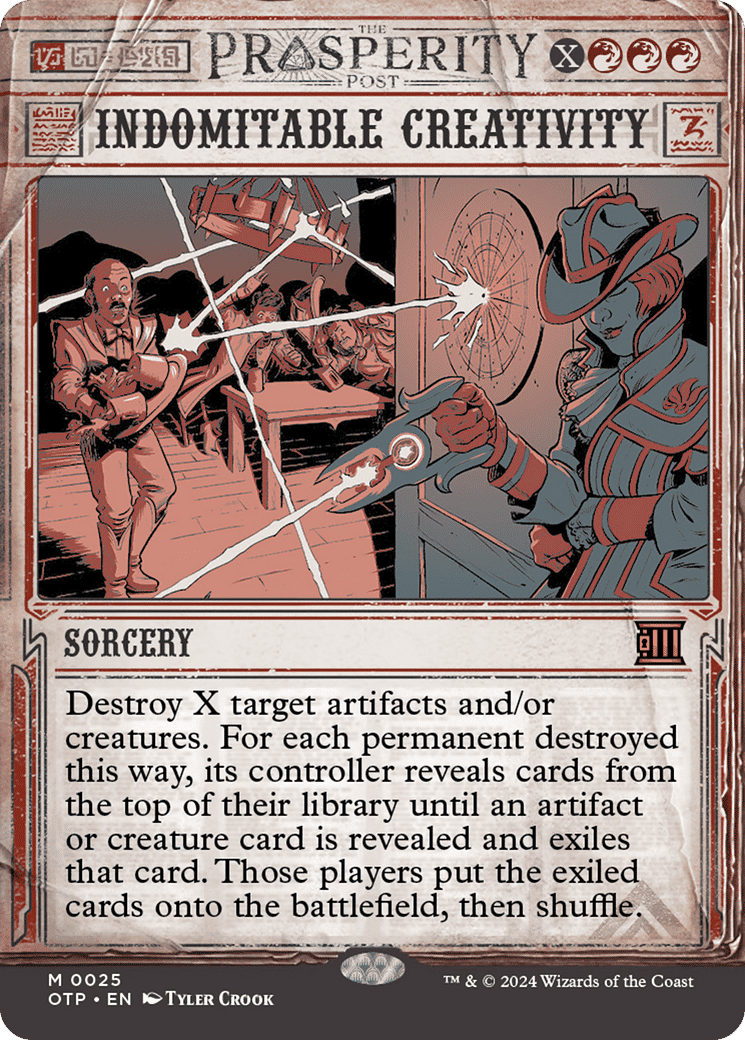 Indomitable Creativity — Breaking News — Magic: The Gathering