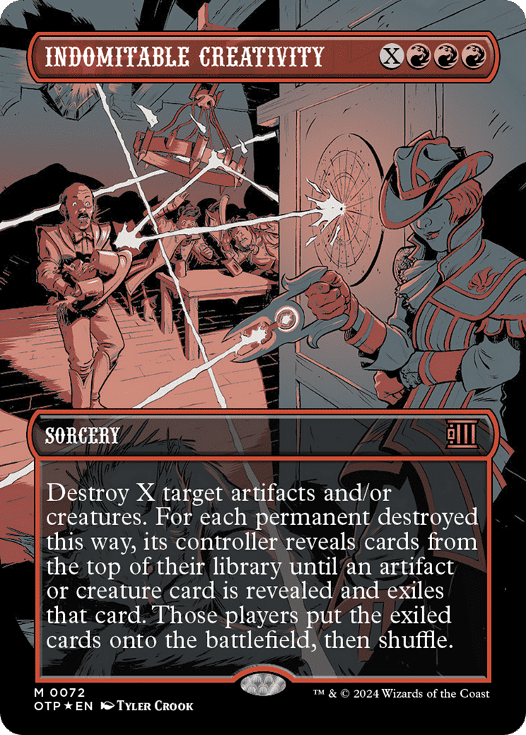 Indomitable Creativity — Breaking News — Magic: The Gathering