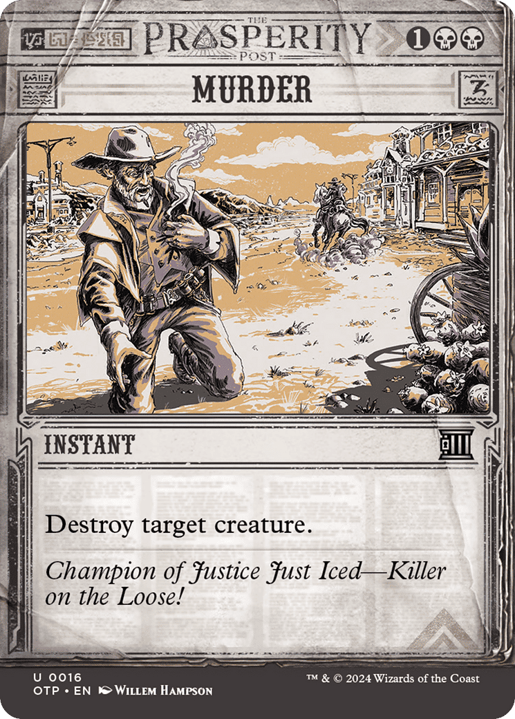 Murder — Breaking News — Magic: The Gathering
