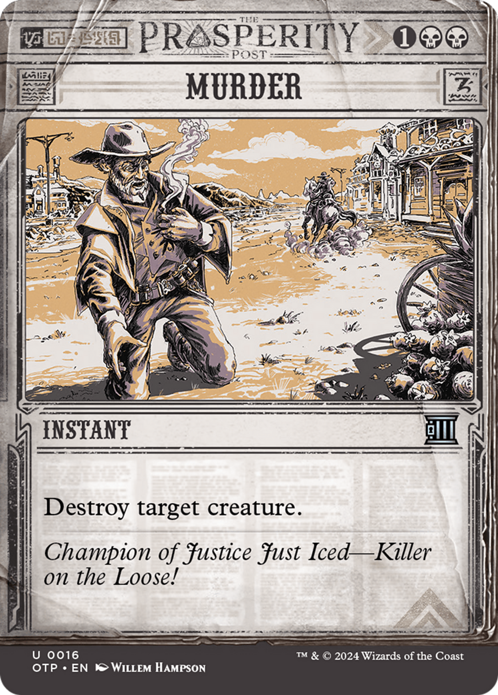 Murder — Breaking News — Magic: The Gathering